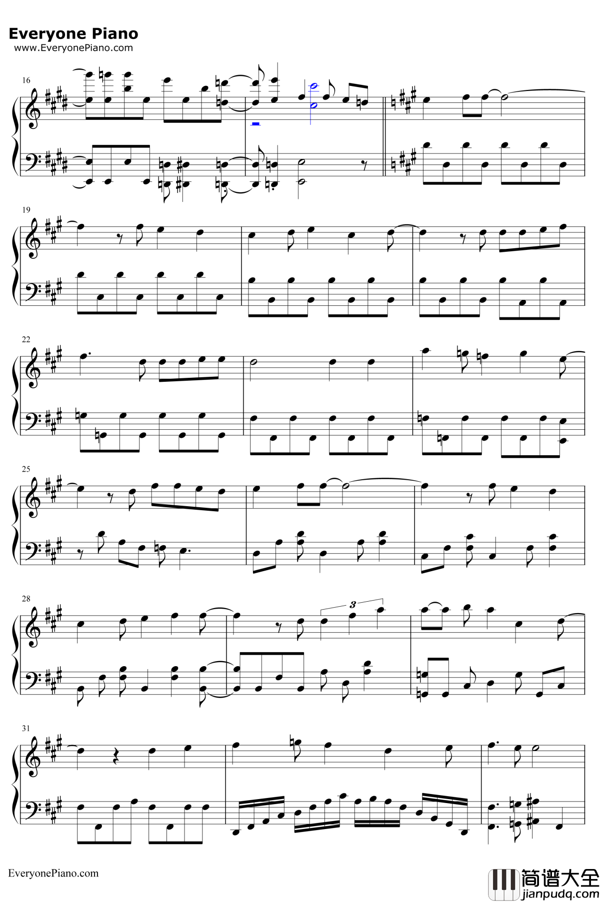 コレカラ钢琴谱_Machico