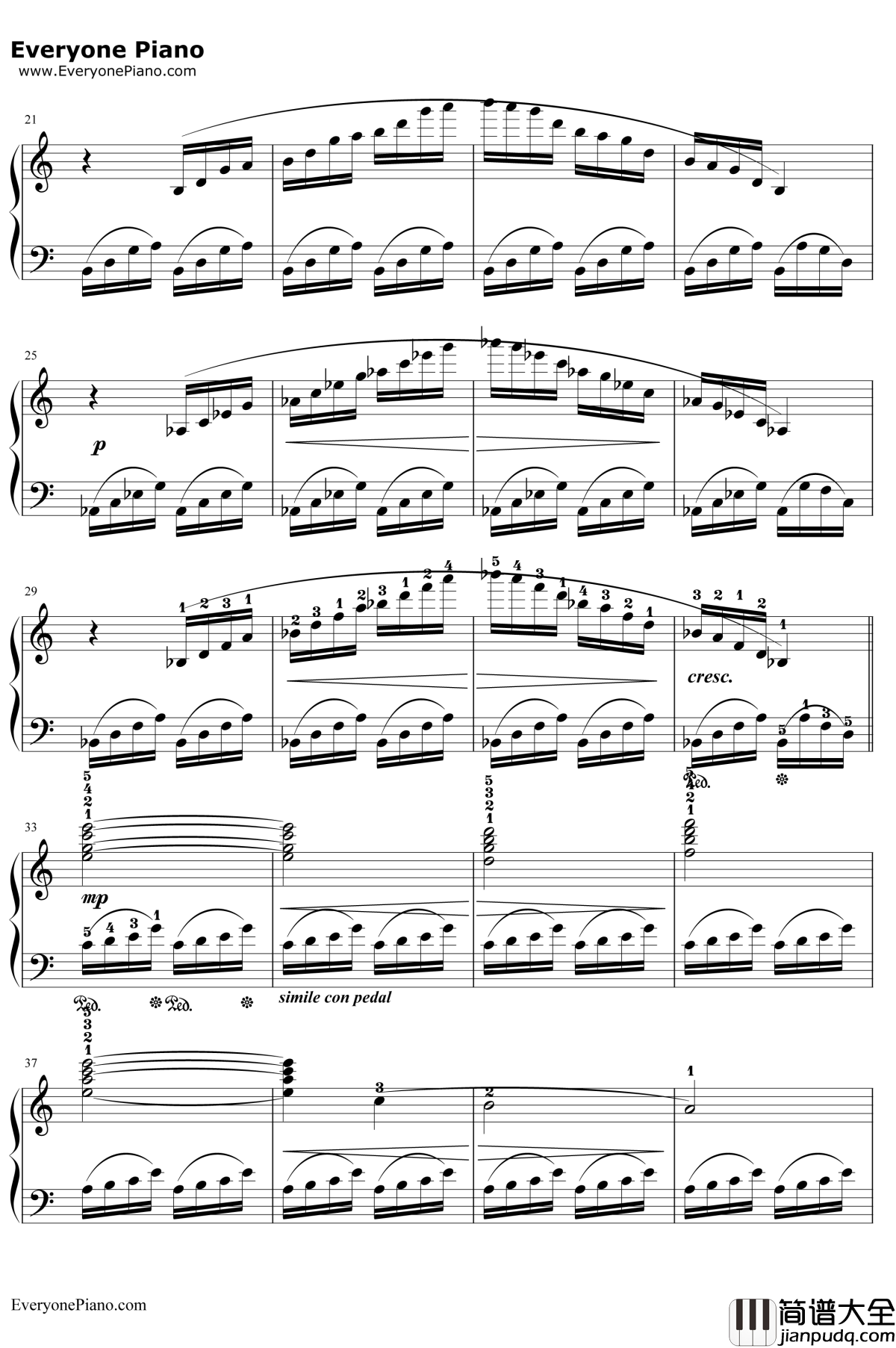 Prelude钢琴谱_植松伸夫