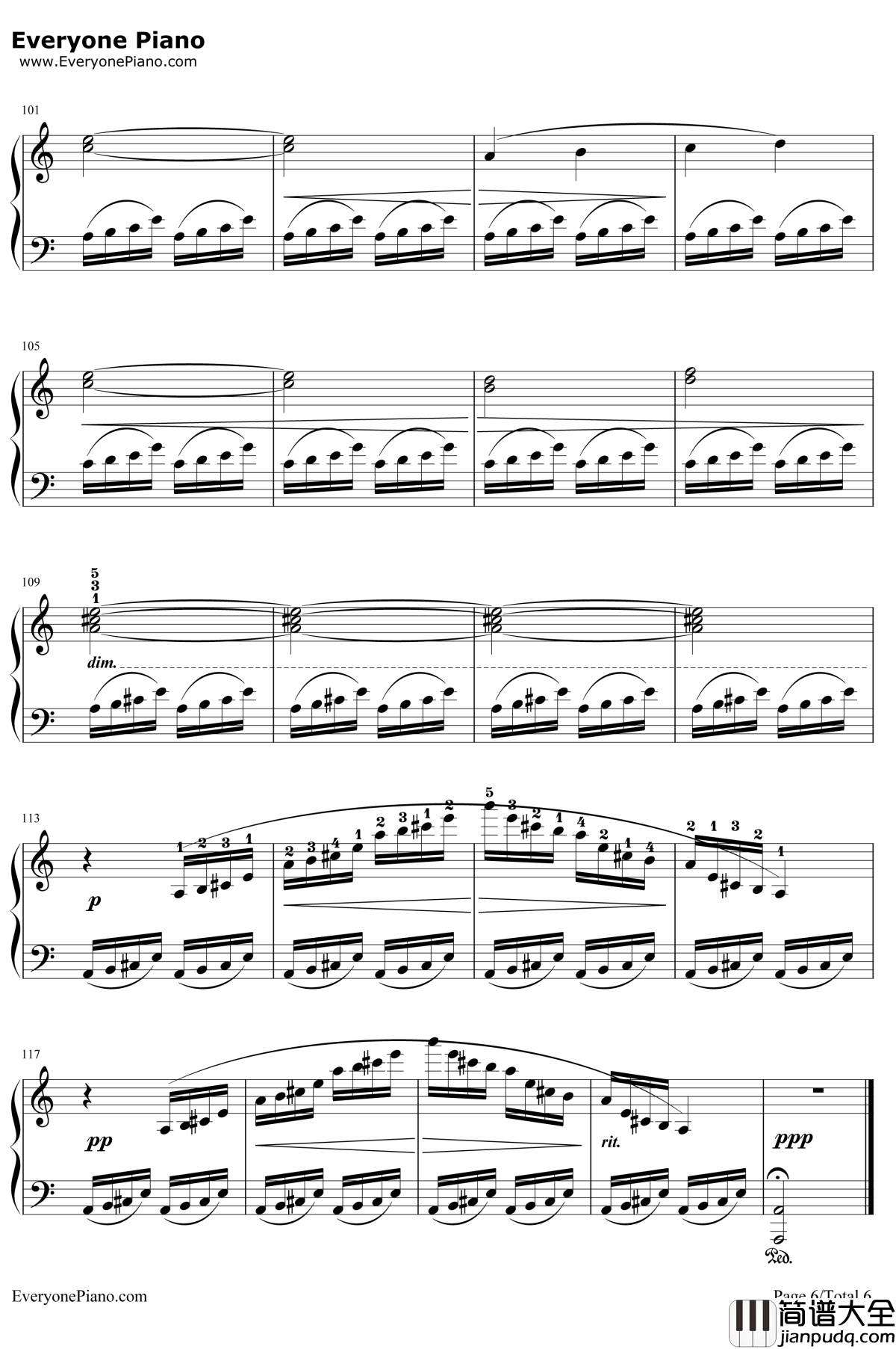 Prelude钢琴谱_植松伸夫