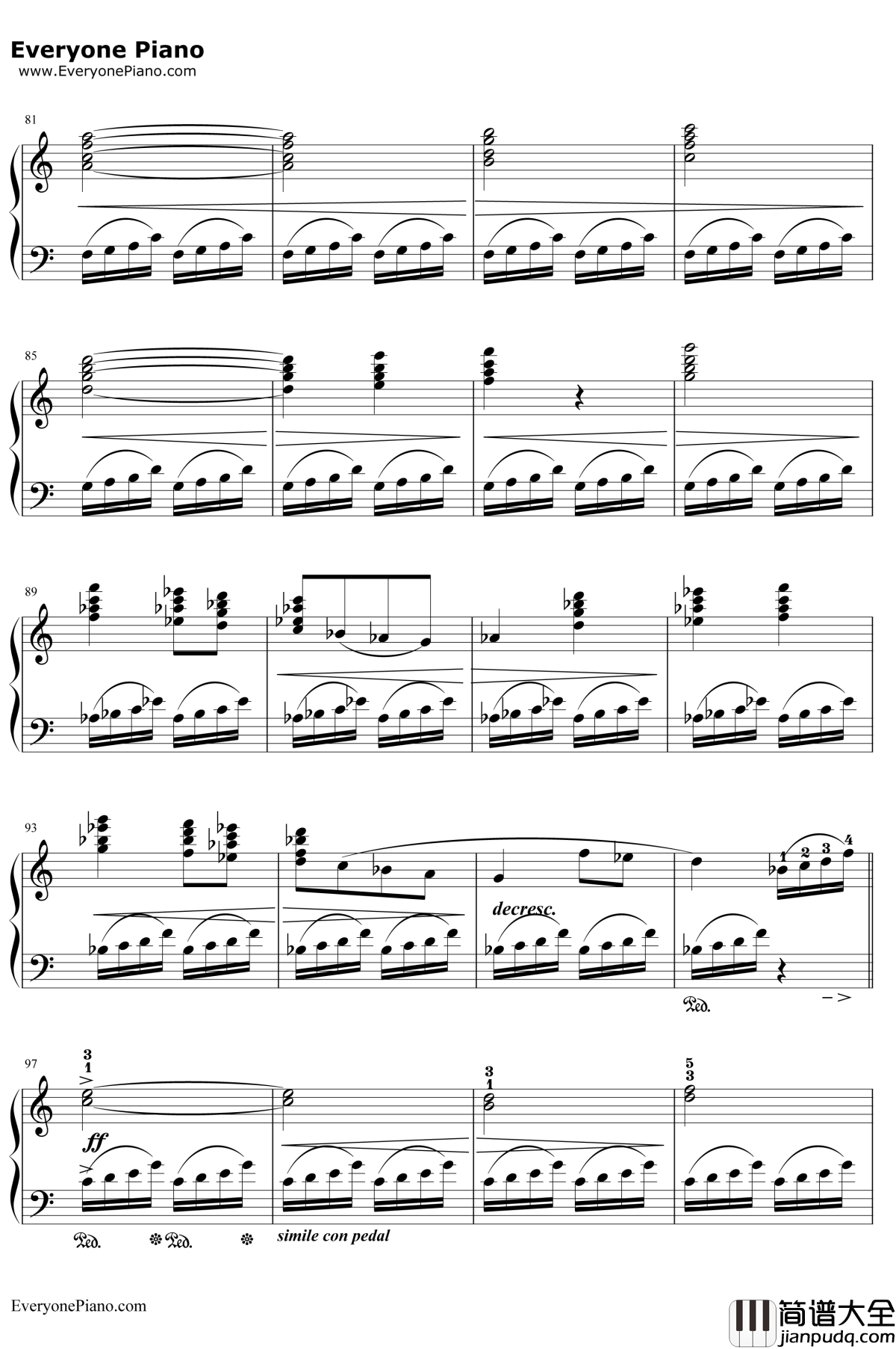 Prelude钢琴谱_植松伸夫