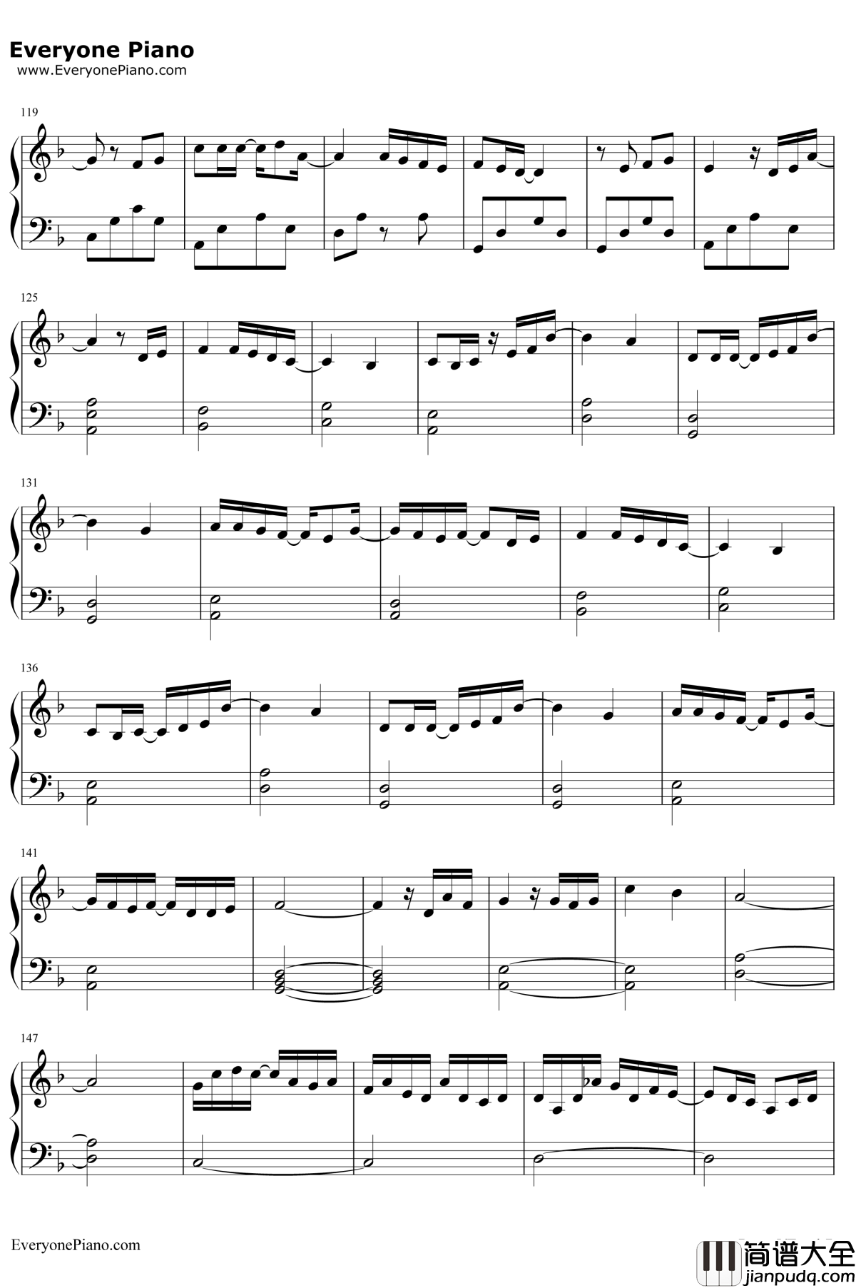 碧き願い钢琴谱_佐坂めぐみ