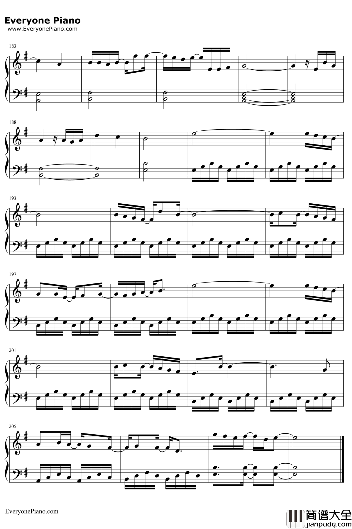 碧き願い钢琴谱_佐坂めぐみ