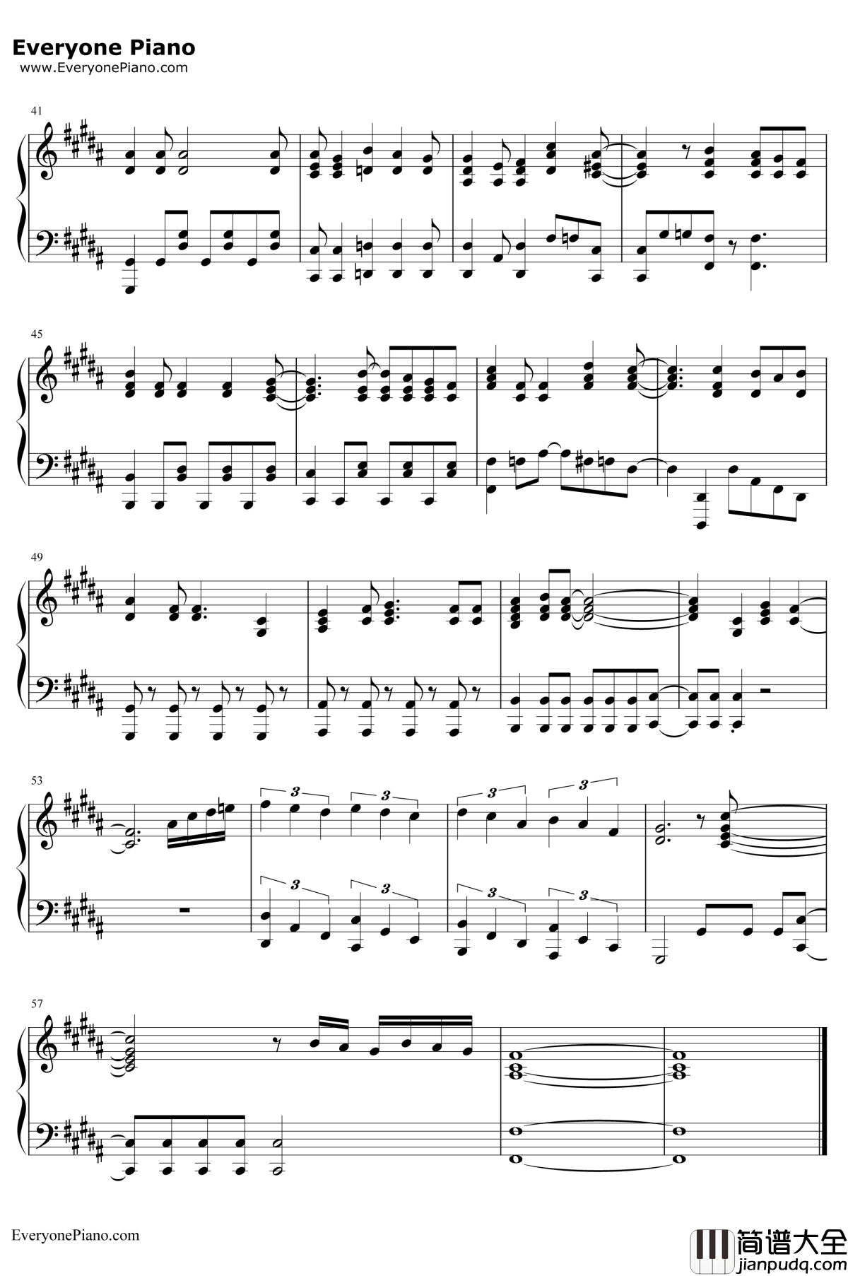 アザレア钢琴谱_nano.RIPE