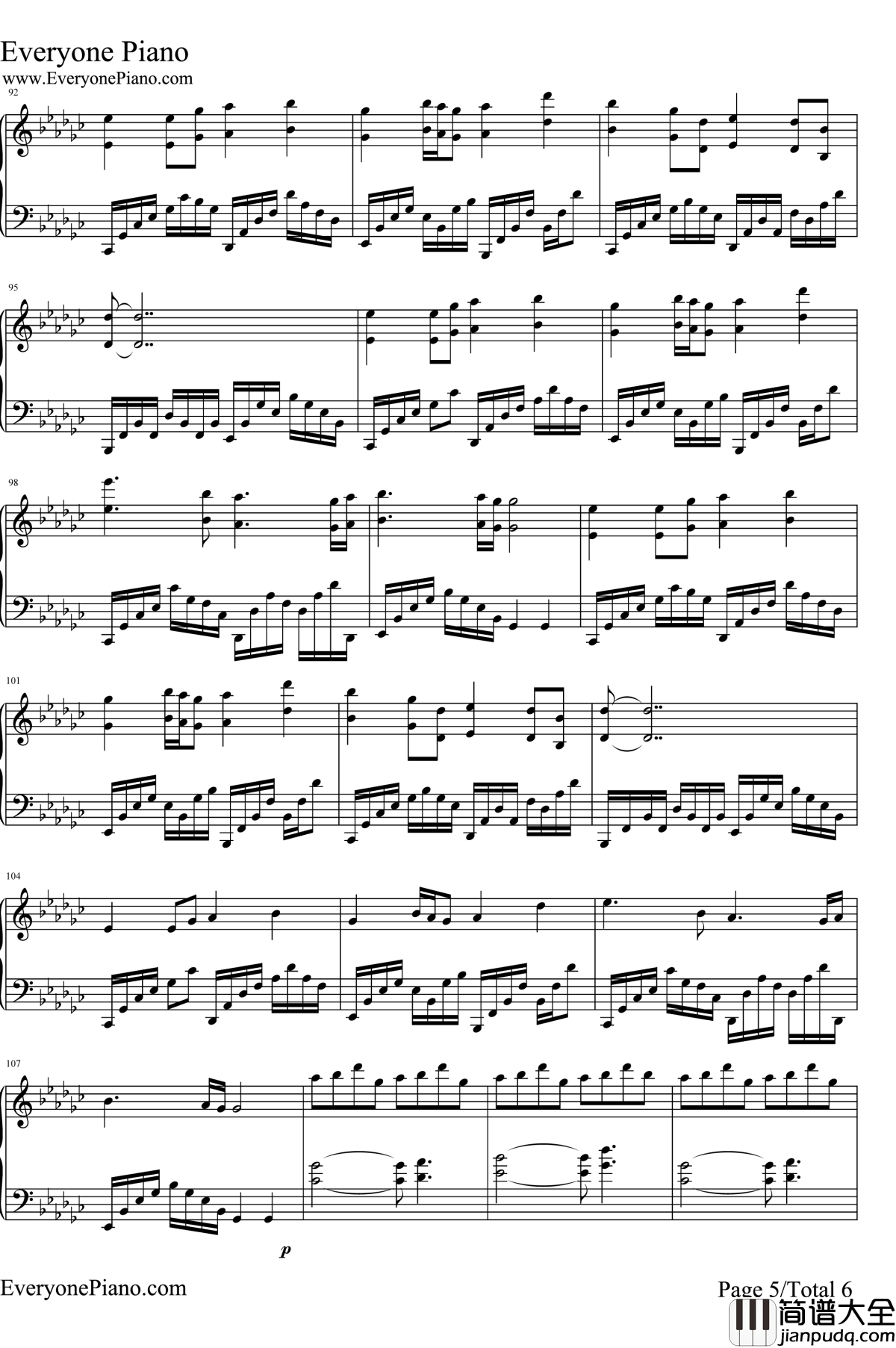 打上花火钢琴谱_米津玄师DAOKO