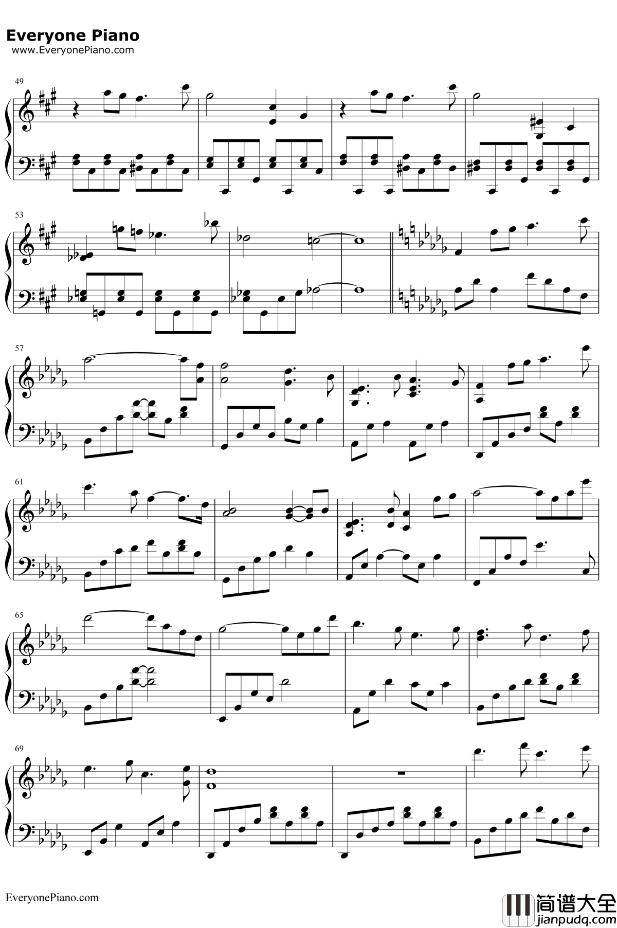 The_Enchanted_Garden钢琴谱_Kevin_Kern