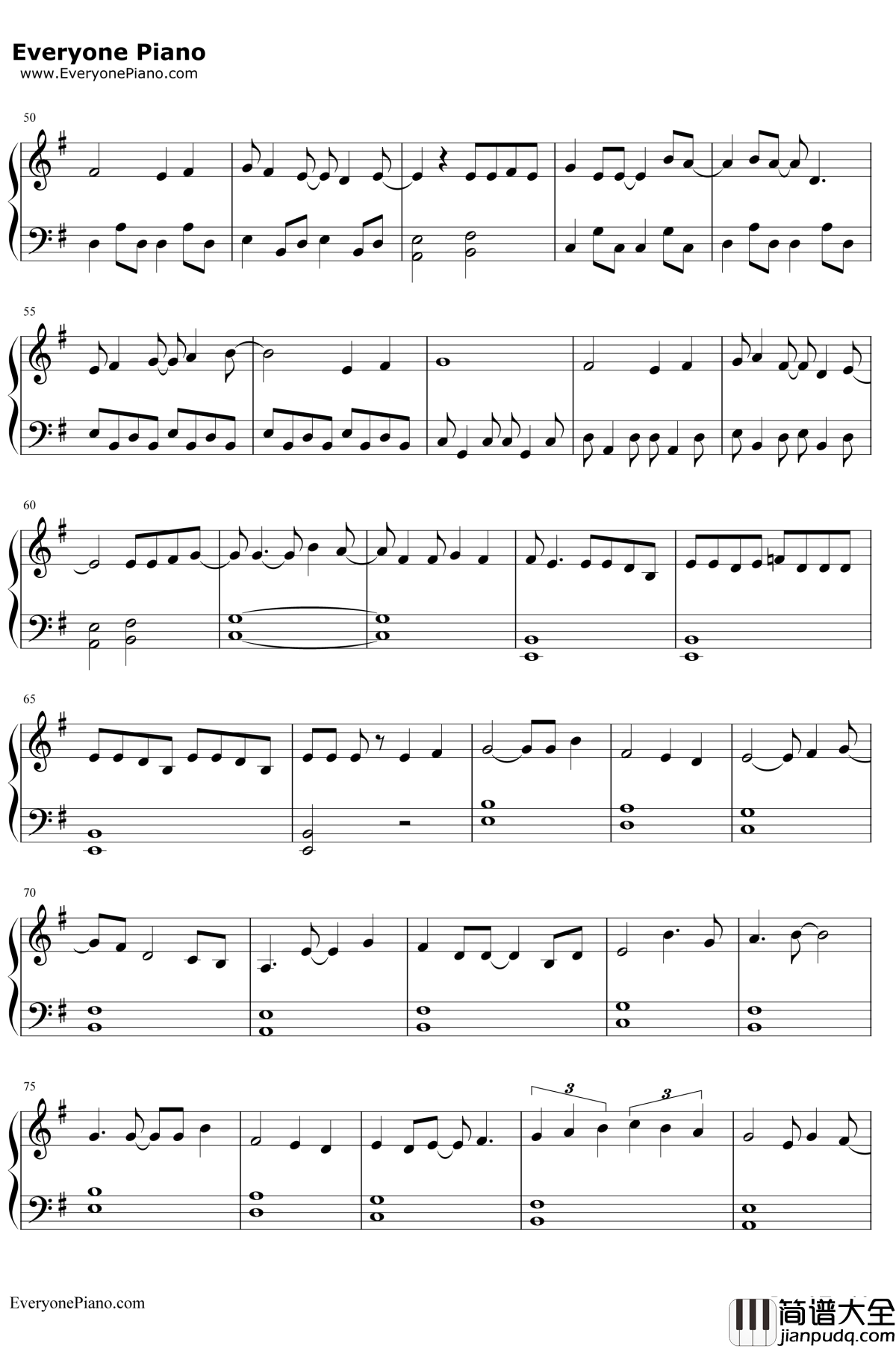 嘆きのリフレイン钢琴谱_末廣優里