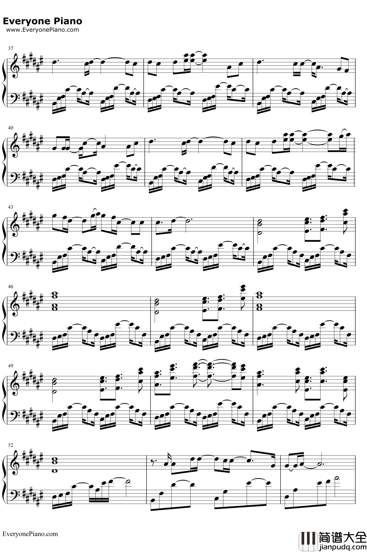 是风动钢琴谱_银临河图