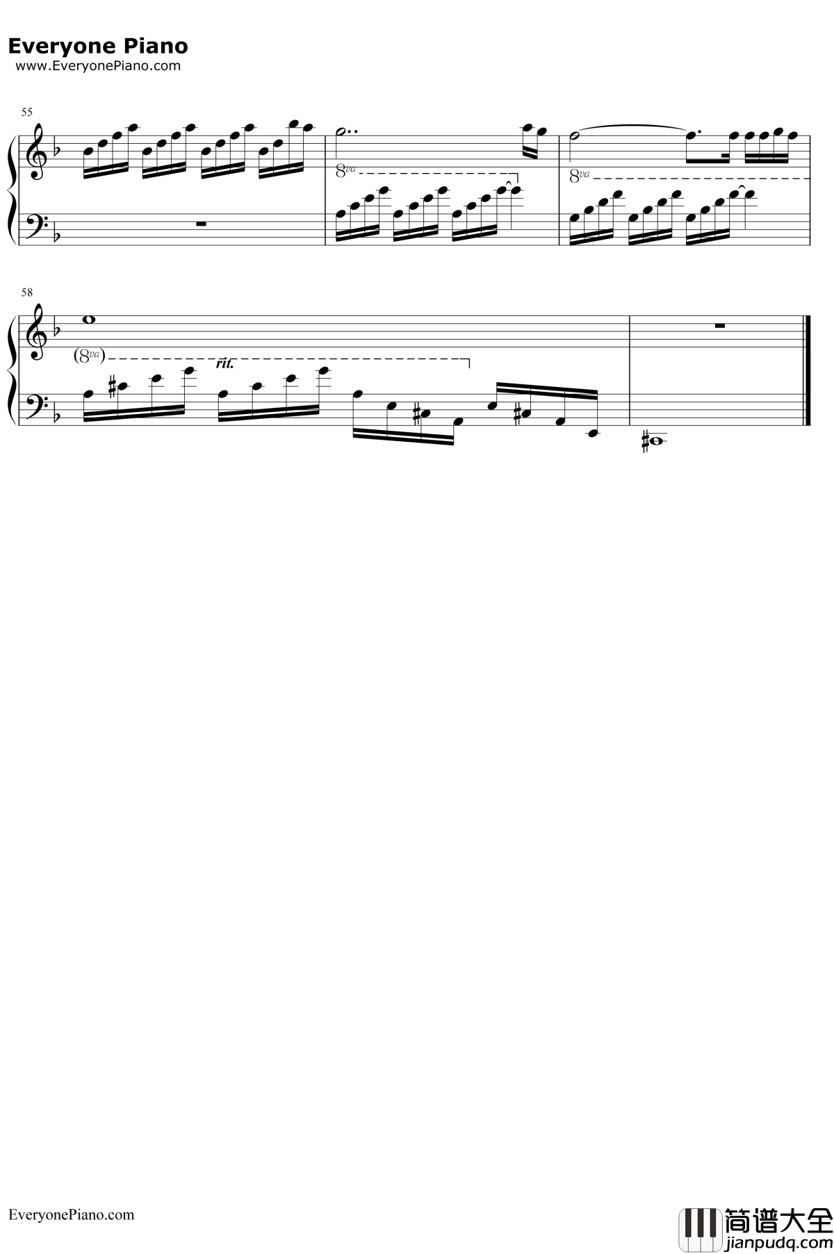 公主小妹背景音乐钢琴谱_张韶涵