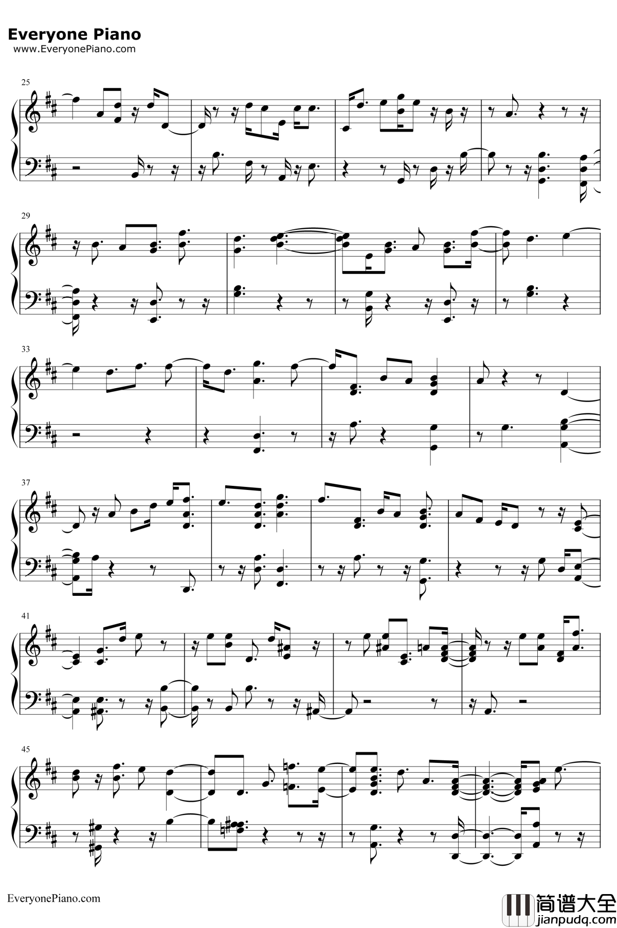 If_You_Leave_Me_Now钢琴谱_Charlie_Puth