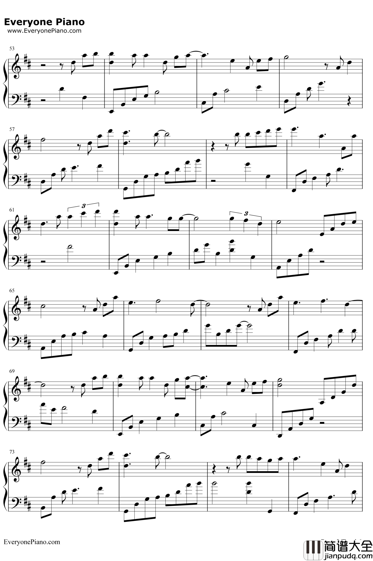 I_Will_Stand_By_You_钢琴谱_Sunny_Choi