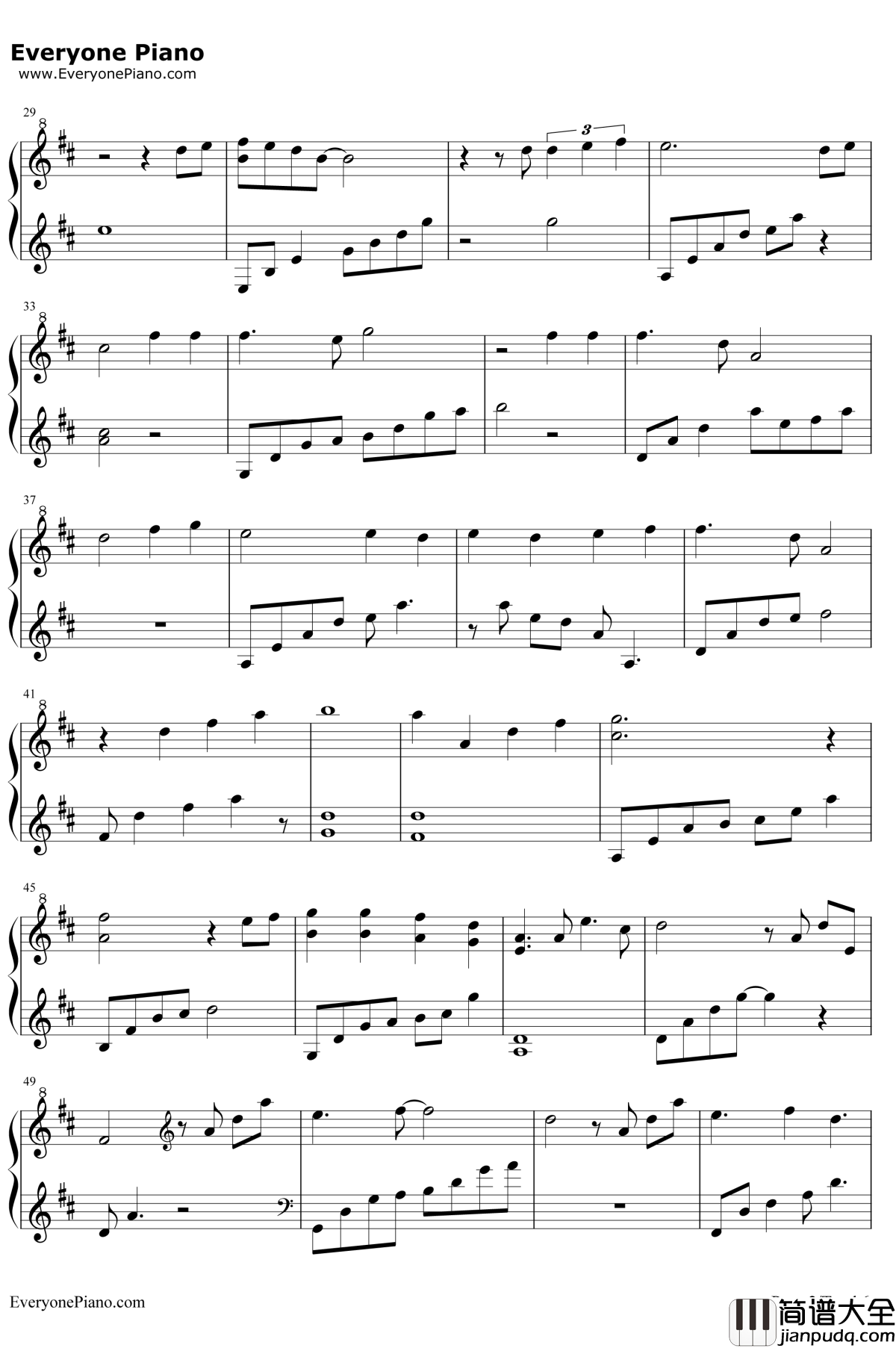 I_Will_Stand_By_You_钢琴谱_Sunny_Choi