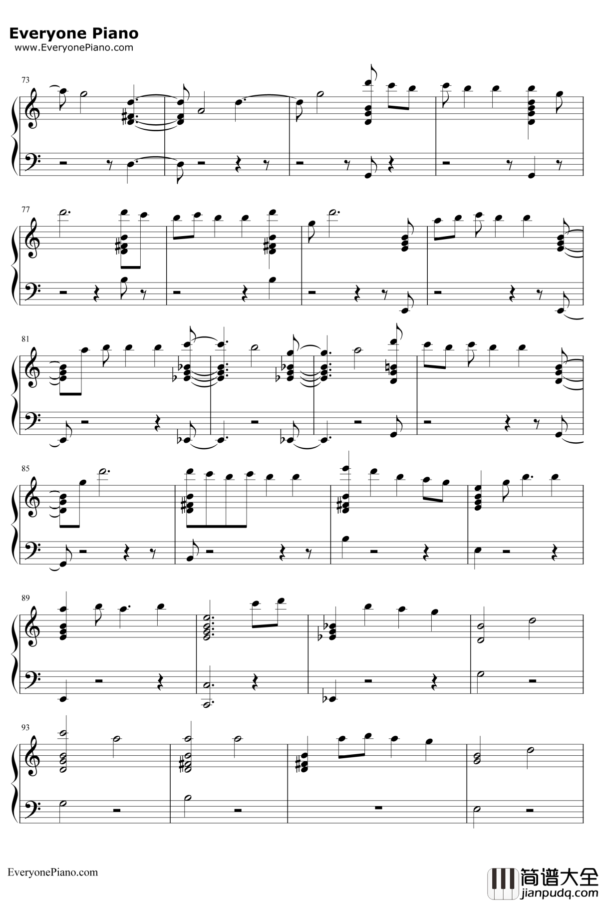 Candy_Pop钢琴谱_Twice