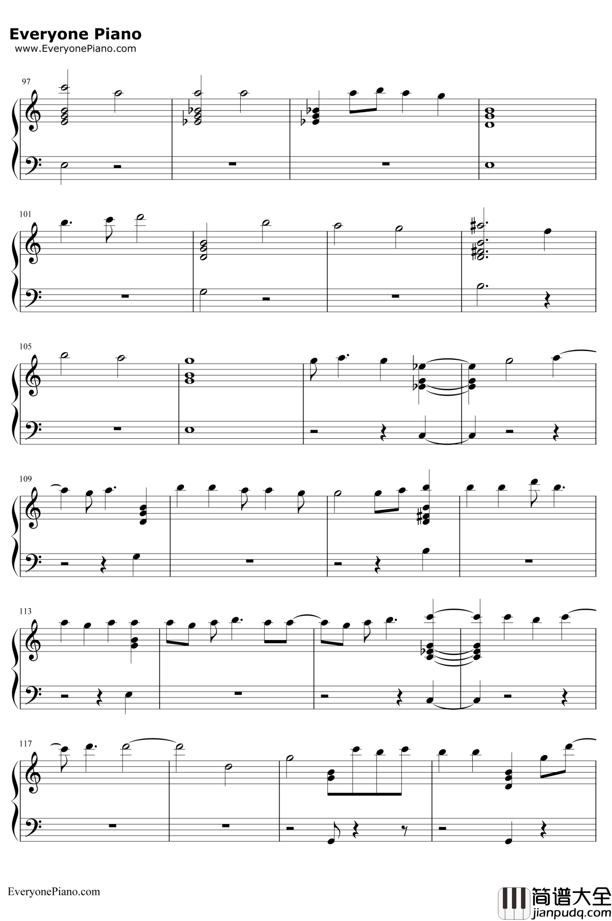 Candy_Pop钢琴谱_Twice