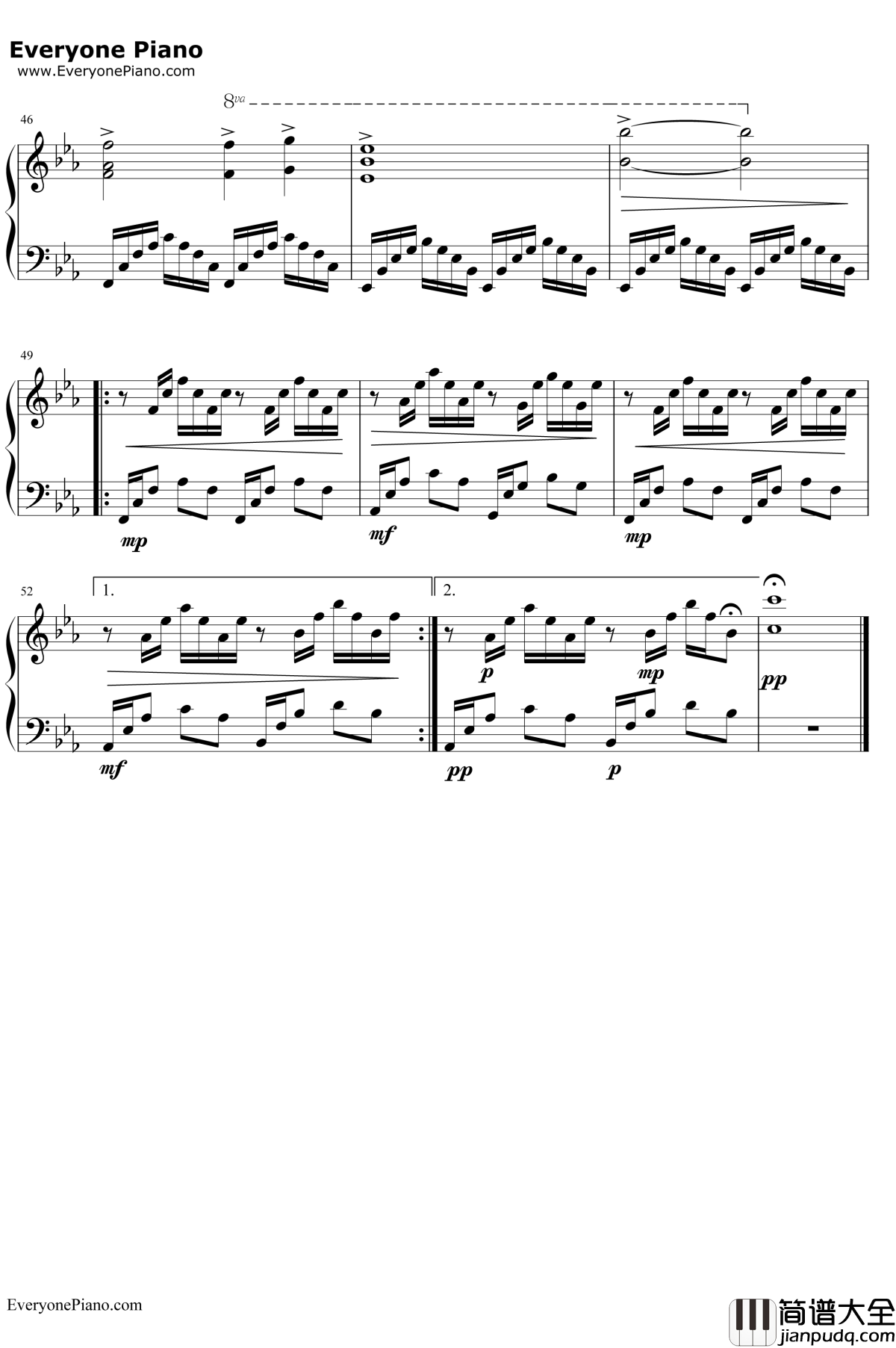 The_Imitation_Game钢琴谱_Alexandre_Desplat