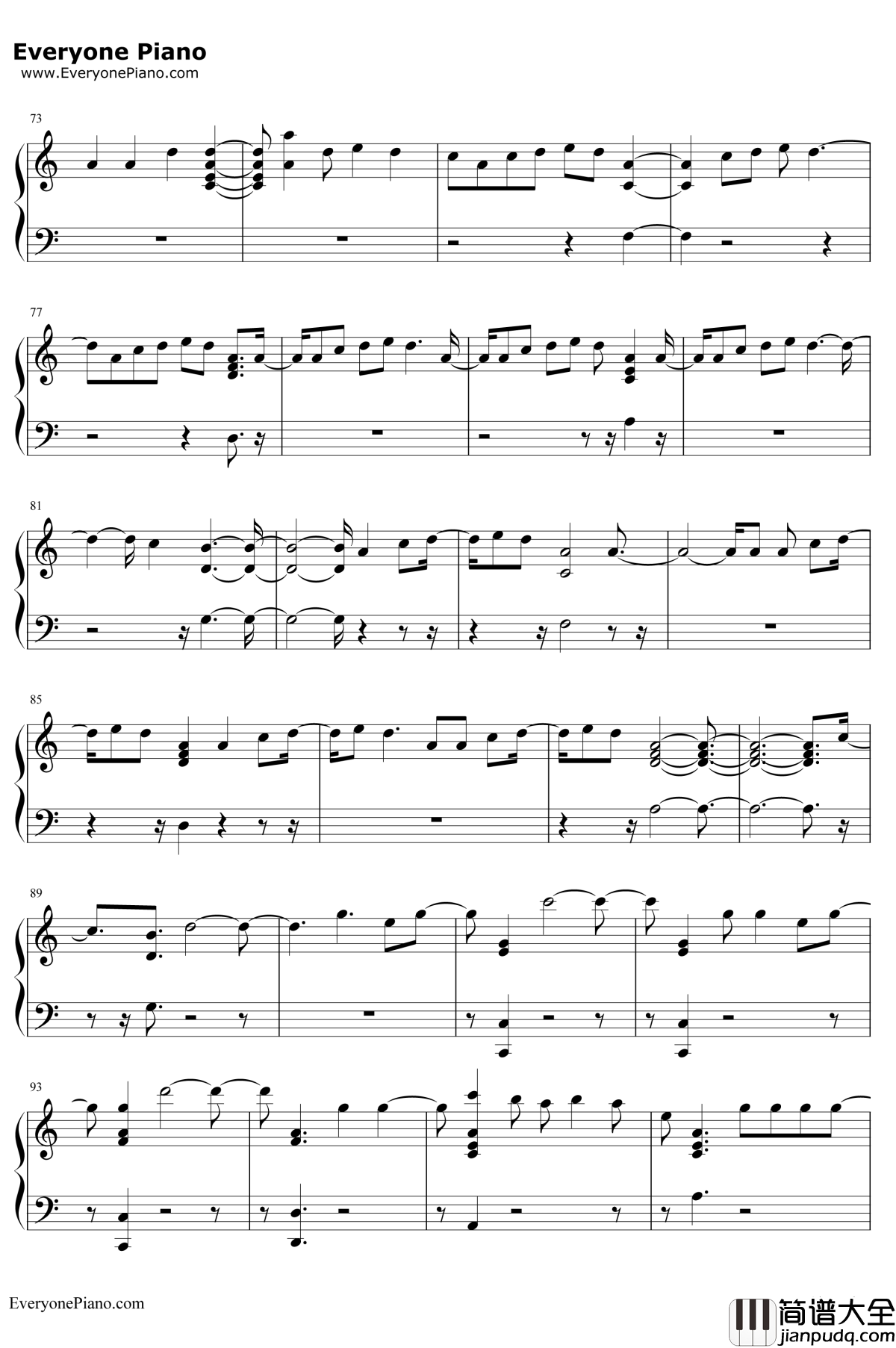 Capital_Letters钢琴谱_Hailee_Steinfeld