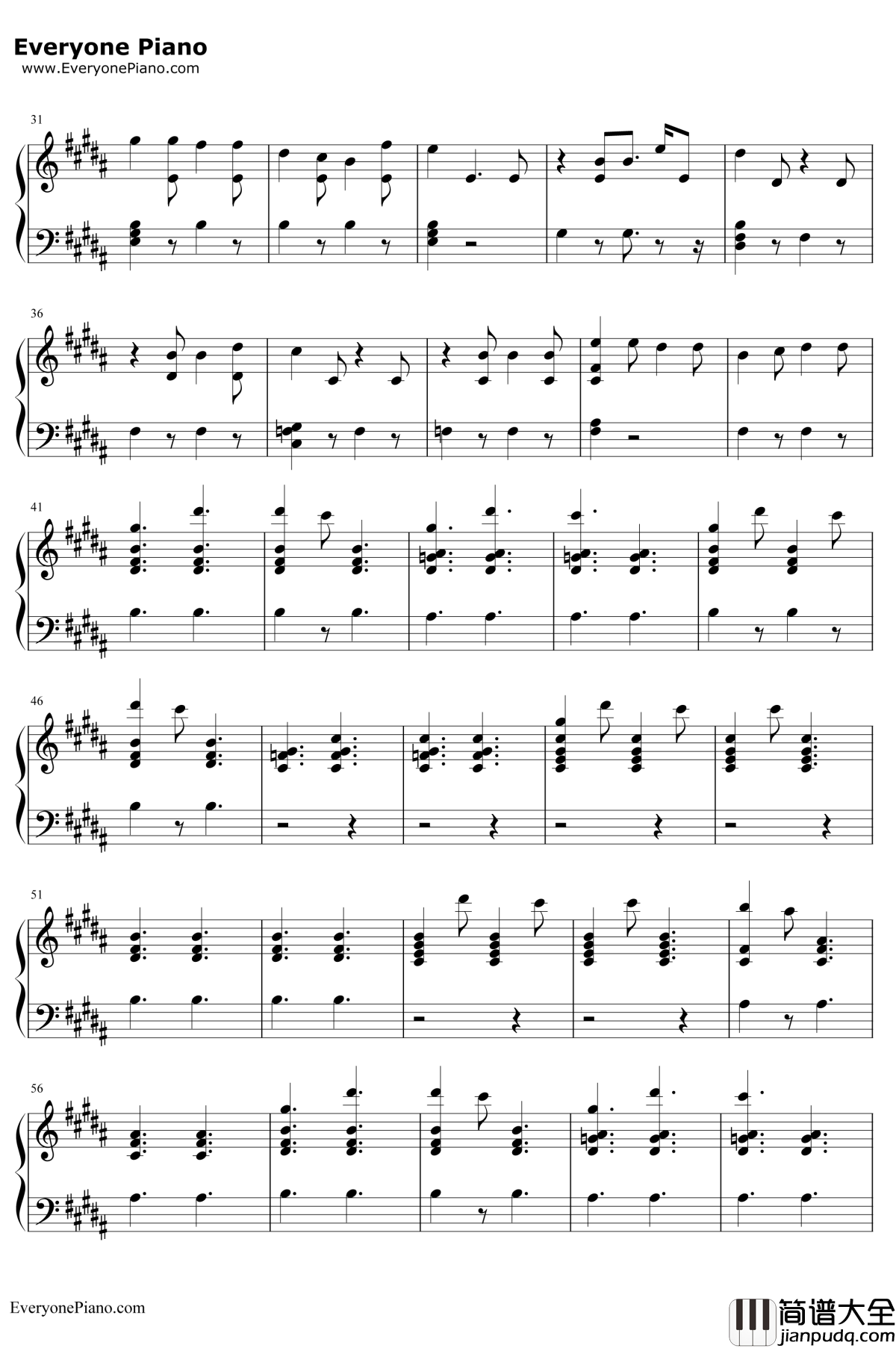 Candy_Cane_Lane钢琴谱_Sia