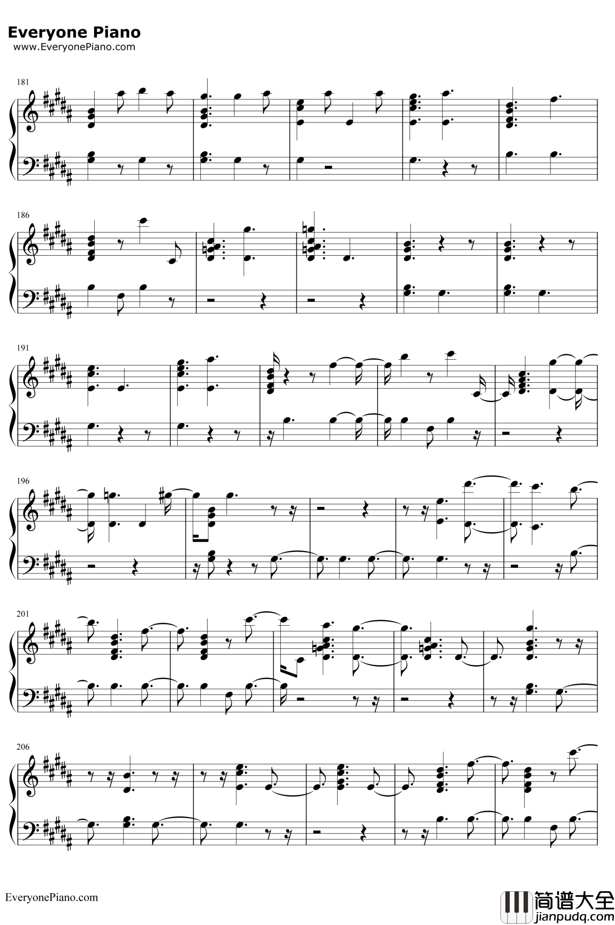 Candy_Cane_Lane钢琴谱_Sia