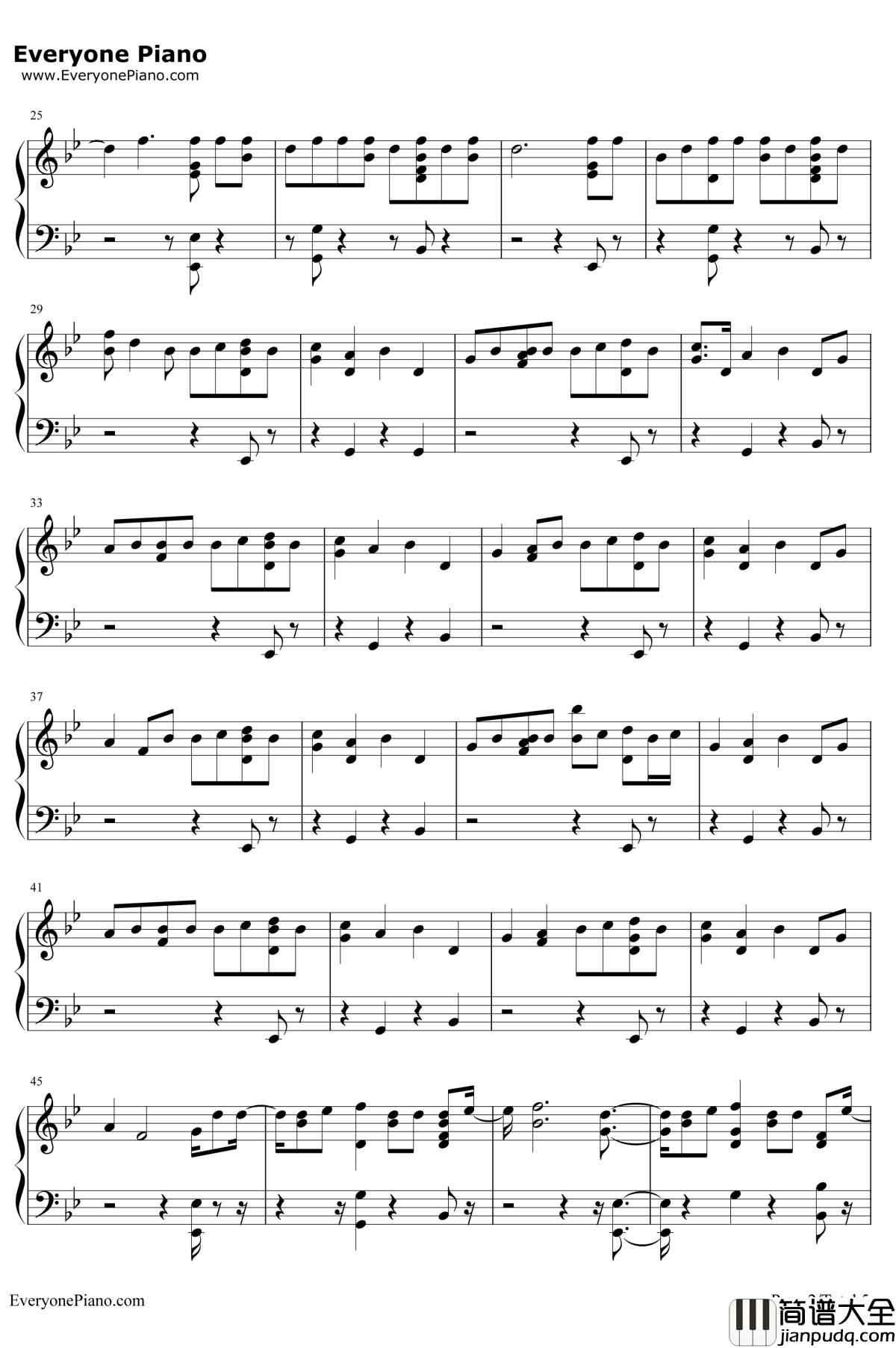 No_Drama钢琴谱_Tinashe