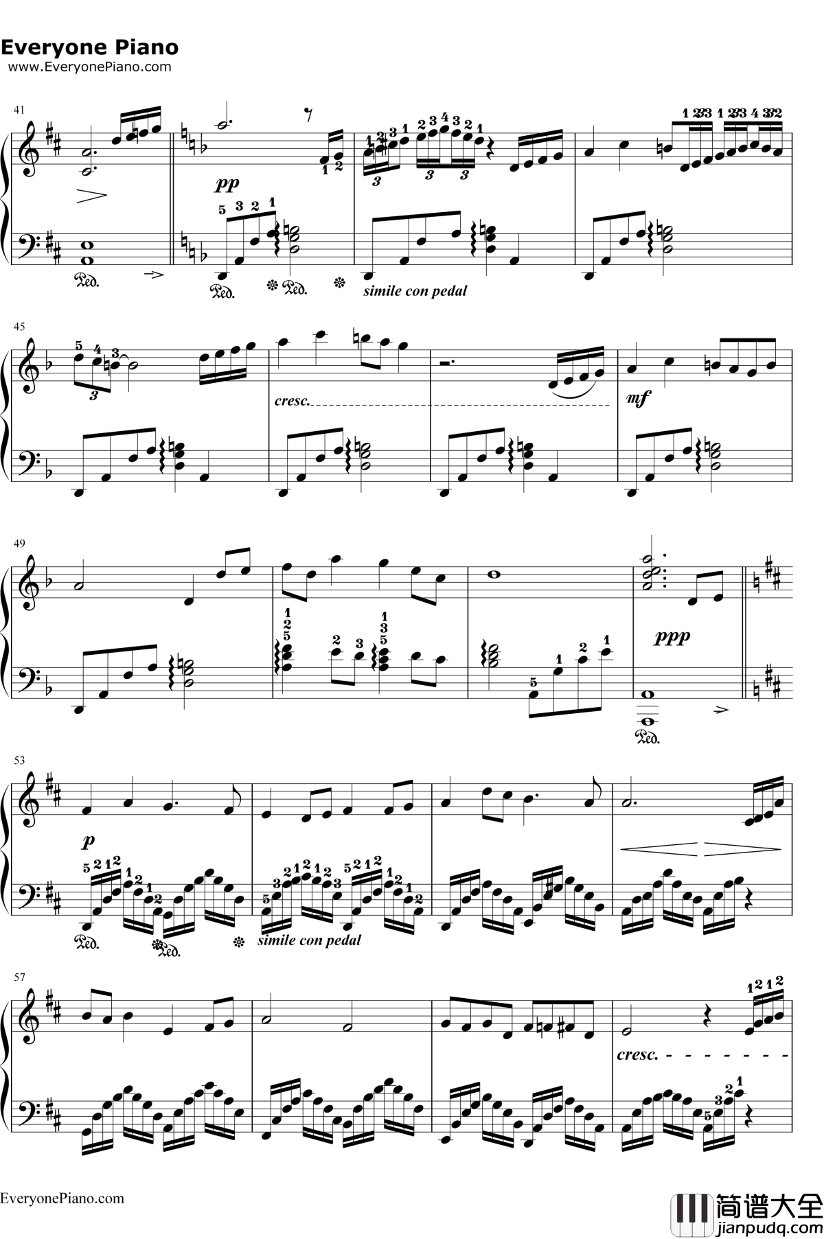 Dear_Friends钢琴谱_植松伸夫