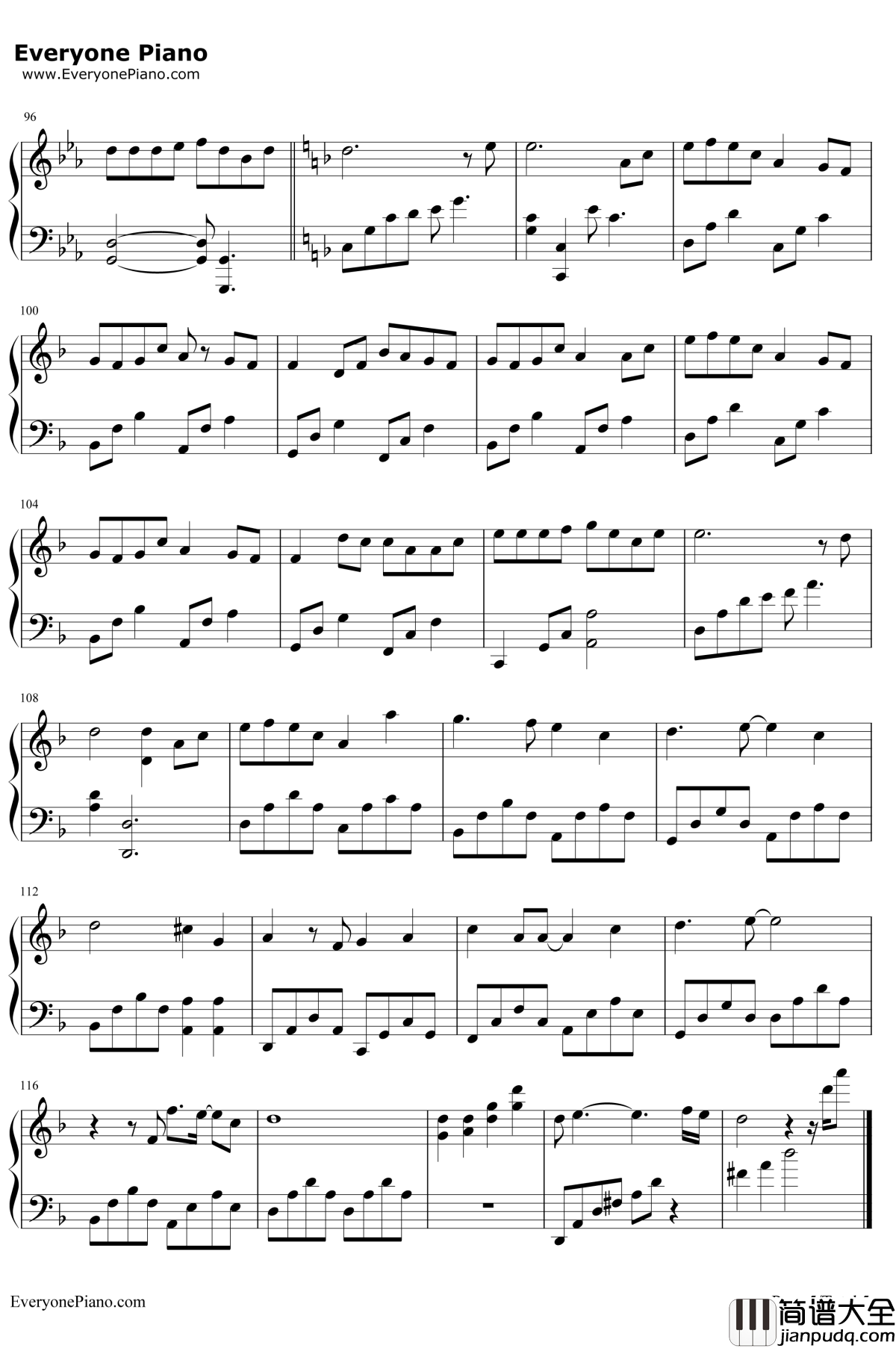 深海少女钢琴谱_东京塔子/RandF