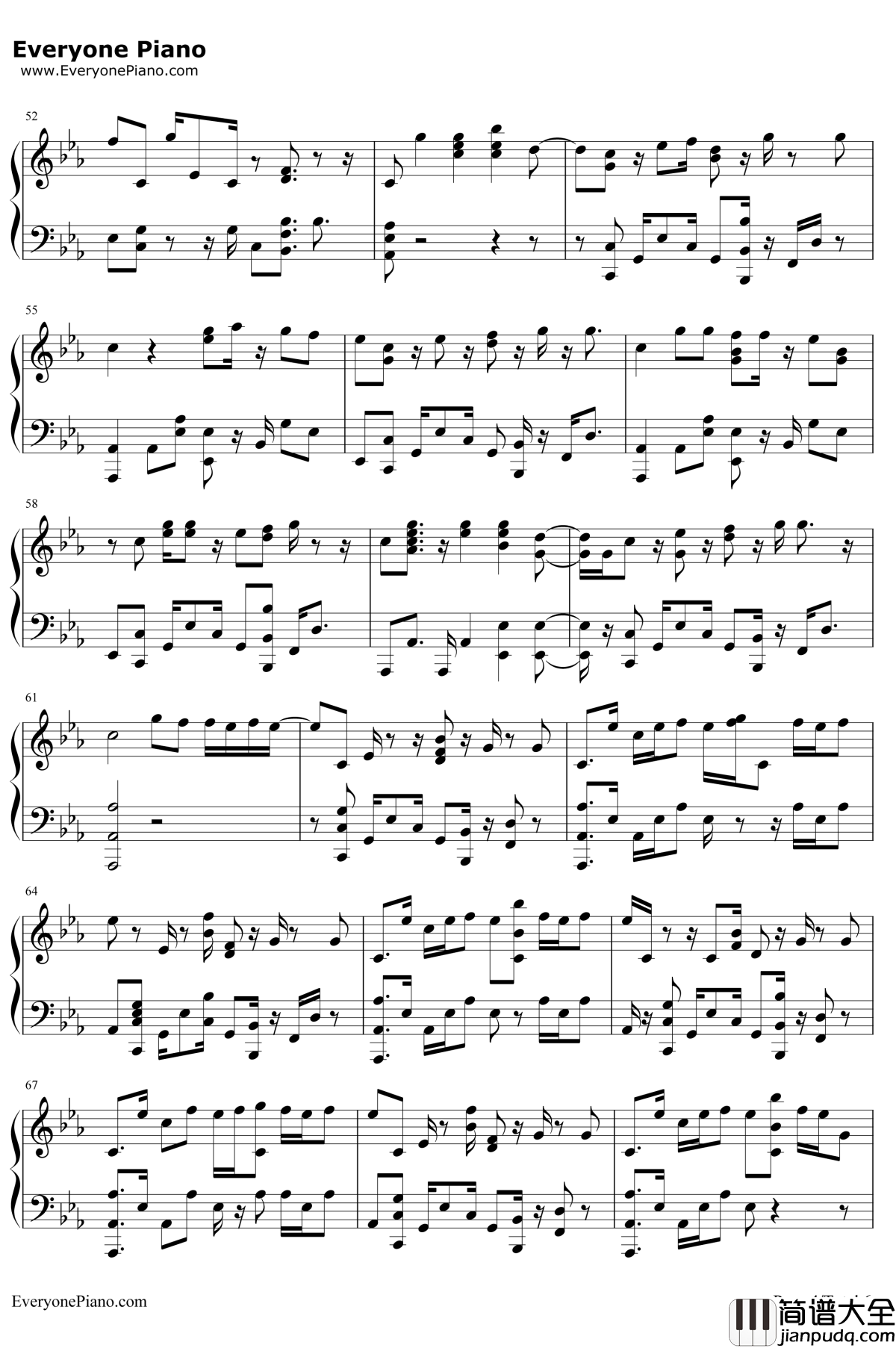 Colors钢琴谱_Jason_Derulo