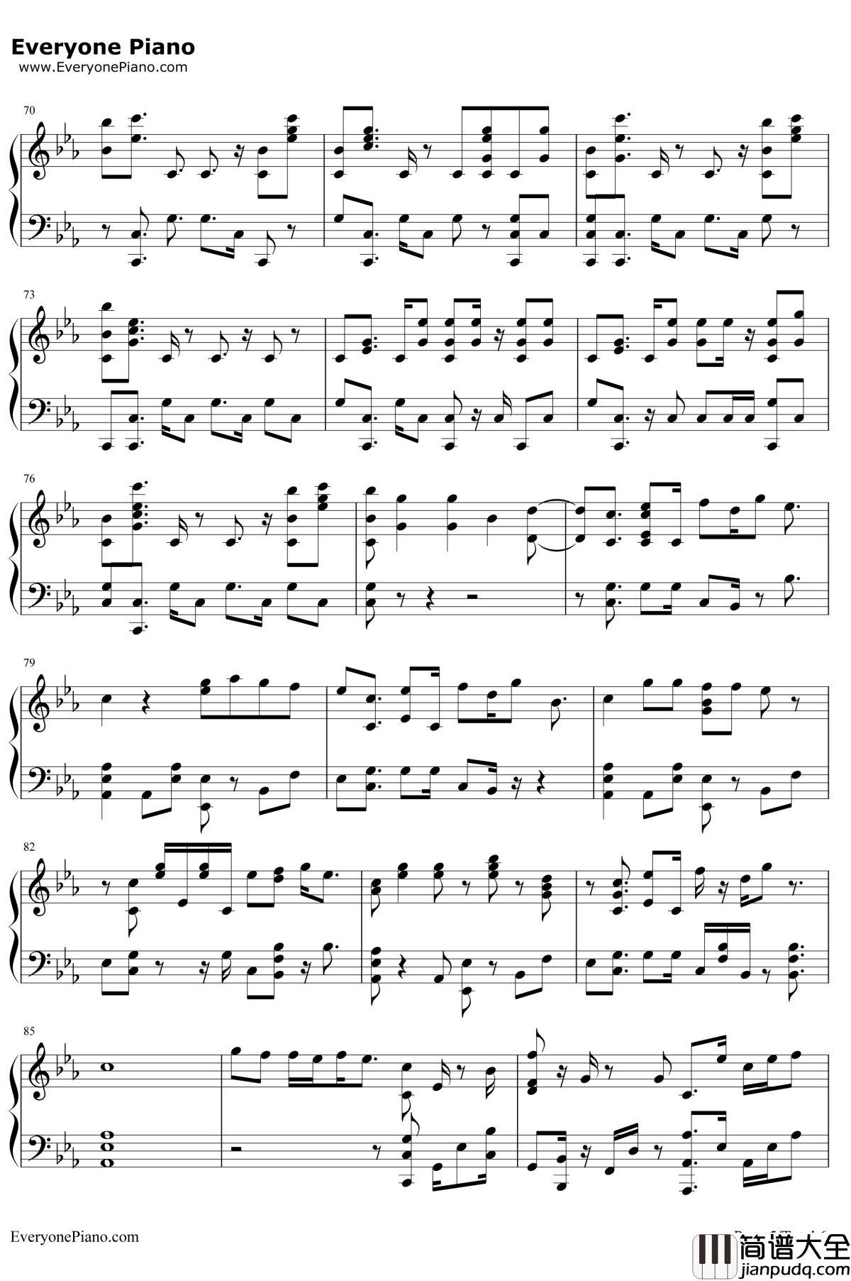 Colors钢琴谱_Jason_Derulo