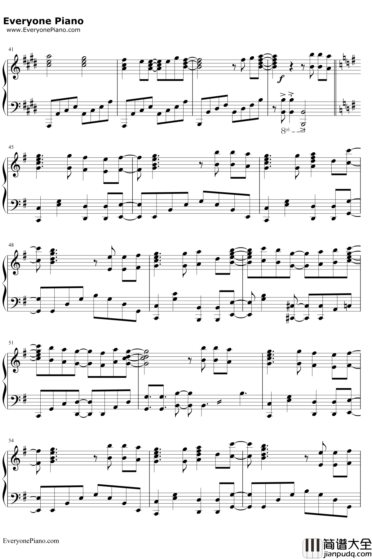 トリカゴ钢琴谱_XX:me