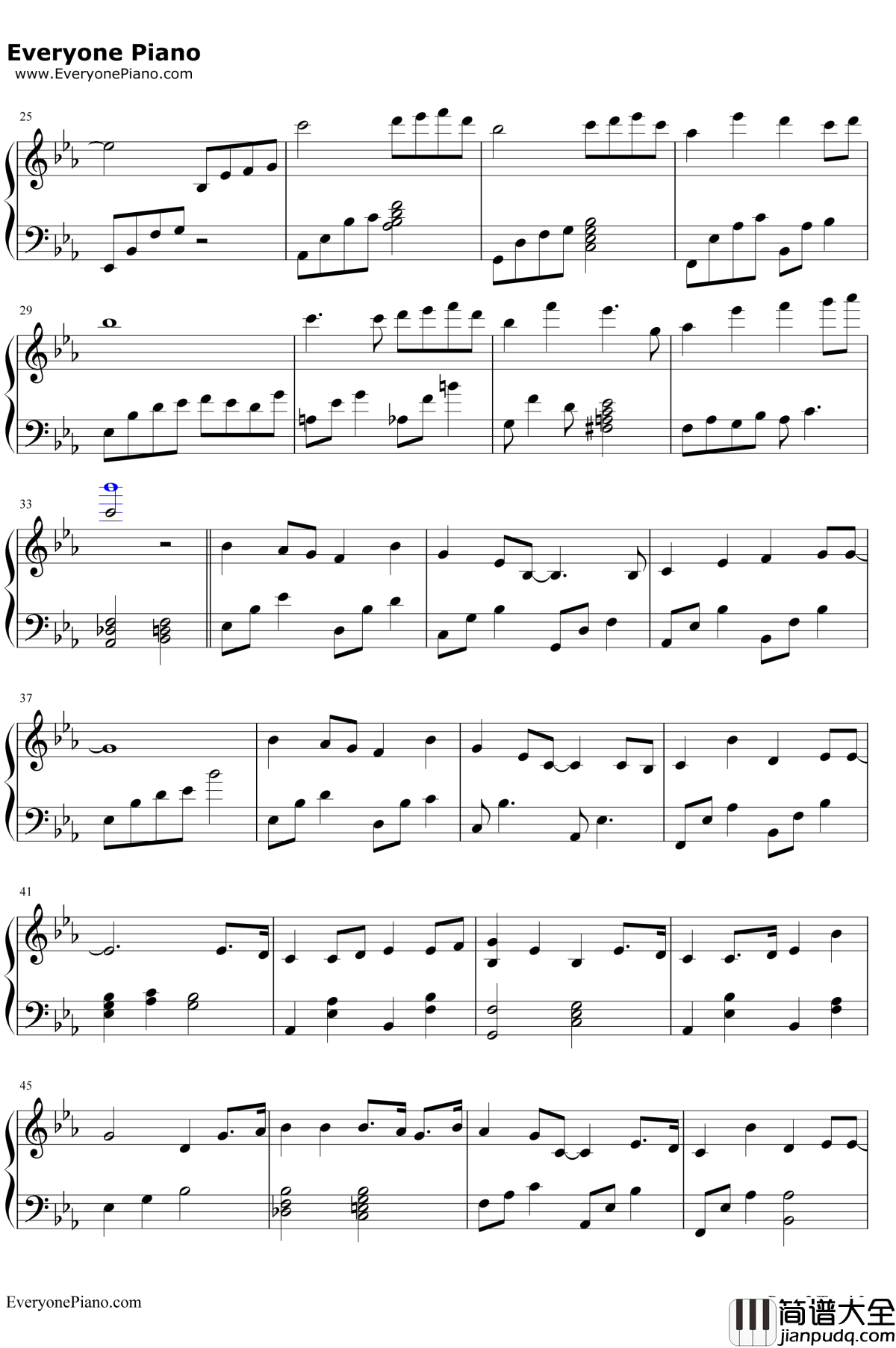 妈妈宝贝钢琴谱_李冰冰