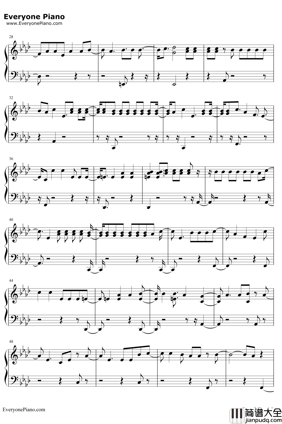 What_Is_Love钢琴谱_Twice