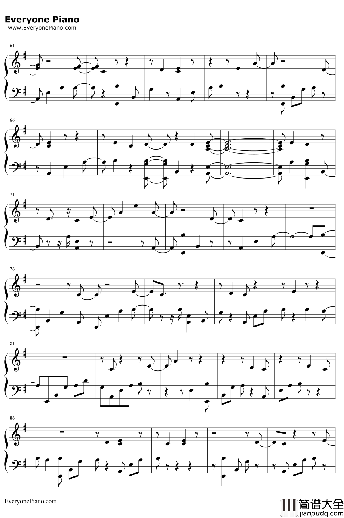 Supplies钢琴谱_Justin_Timberlake