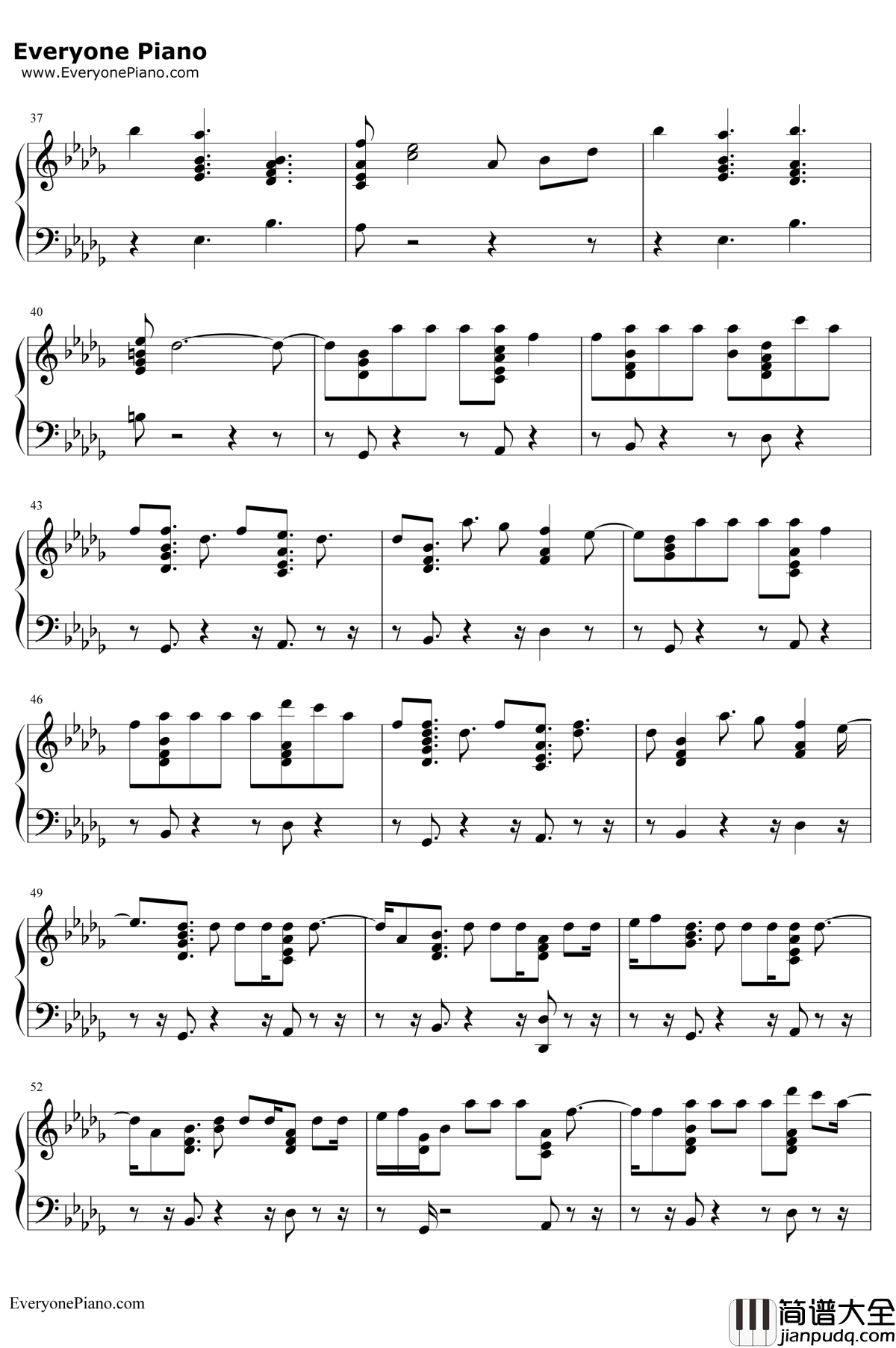 The_Way_I_Am钢琴谱_Charlie_Puth