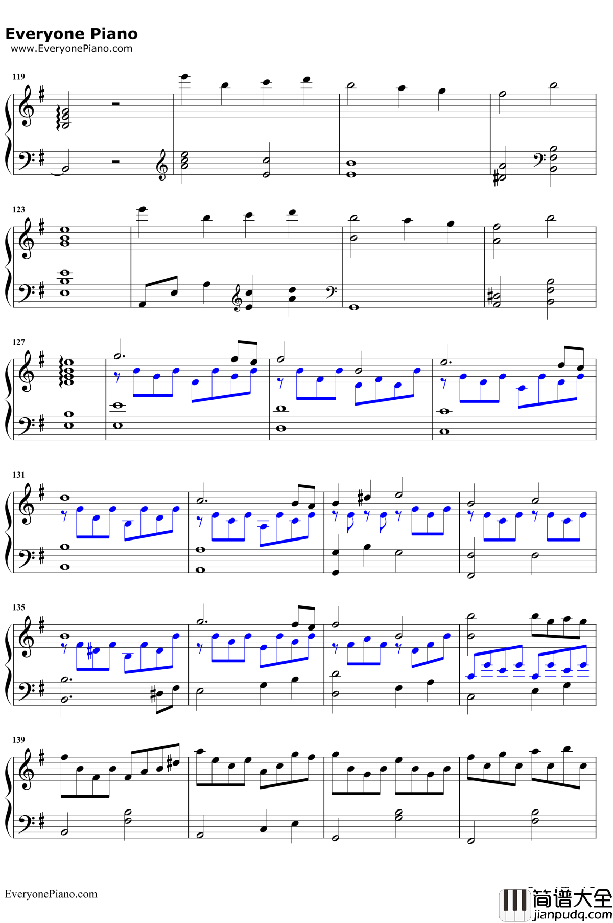 胡桃夹子钢琴谱_张碧晨_健忘村宣传推广曲