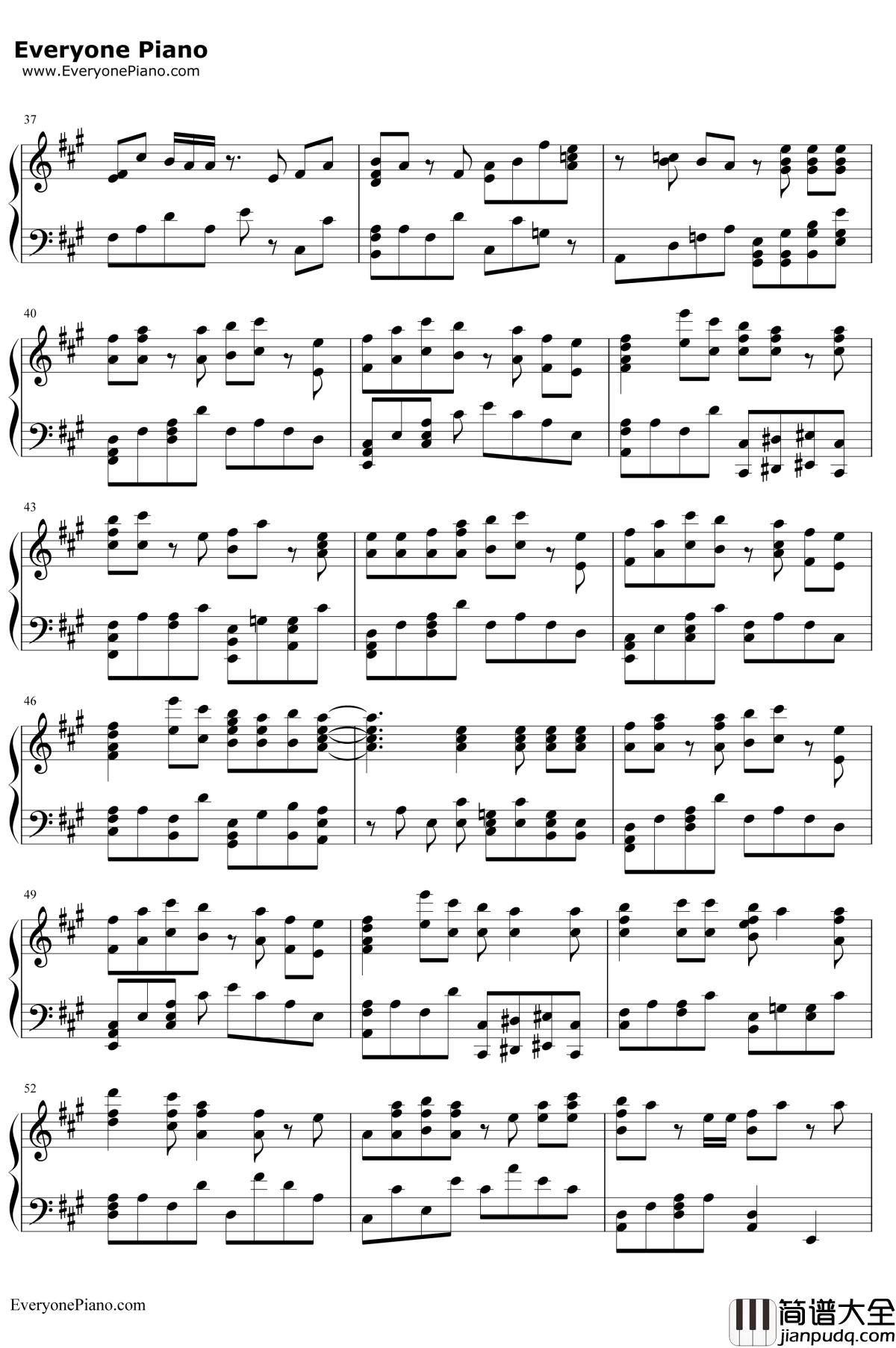 アヤノの幸福理論钢琴谱_Jin