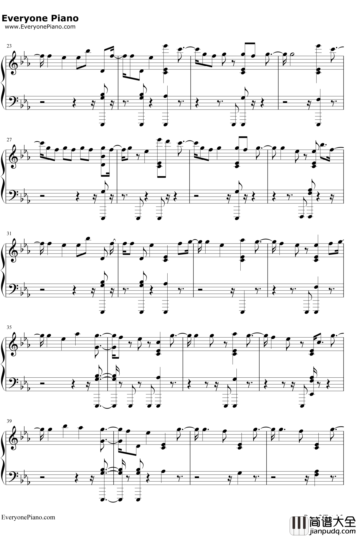 Sad钢琴谱_XXXTentacion