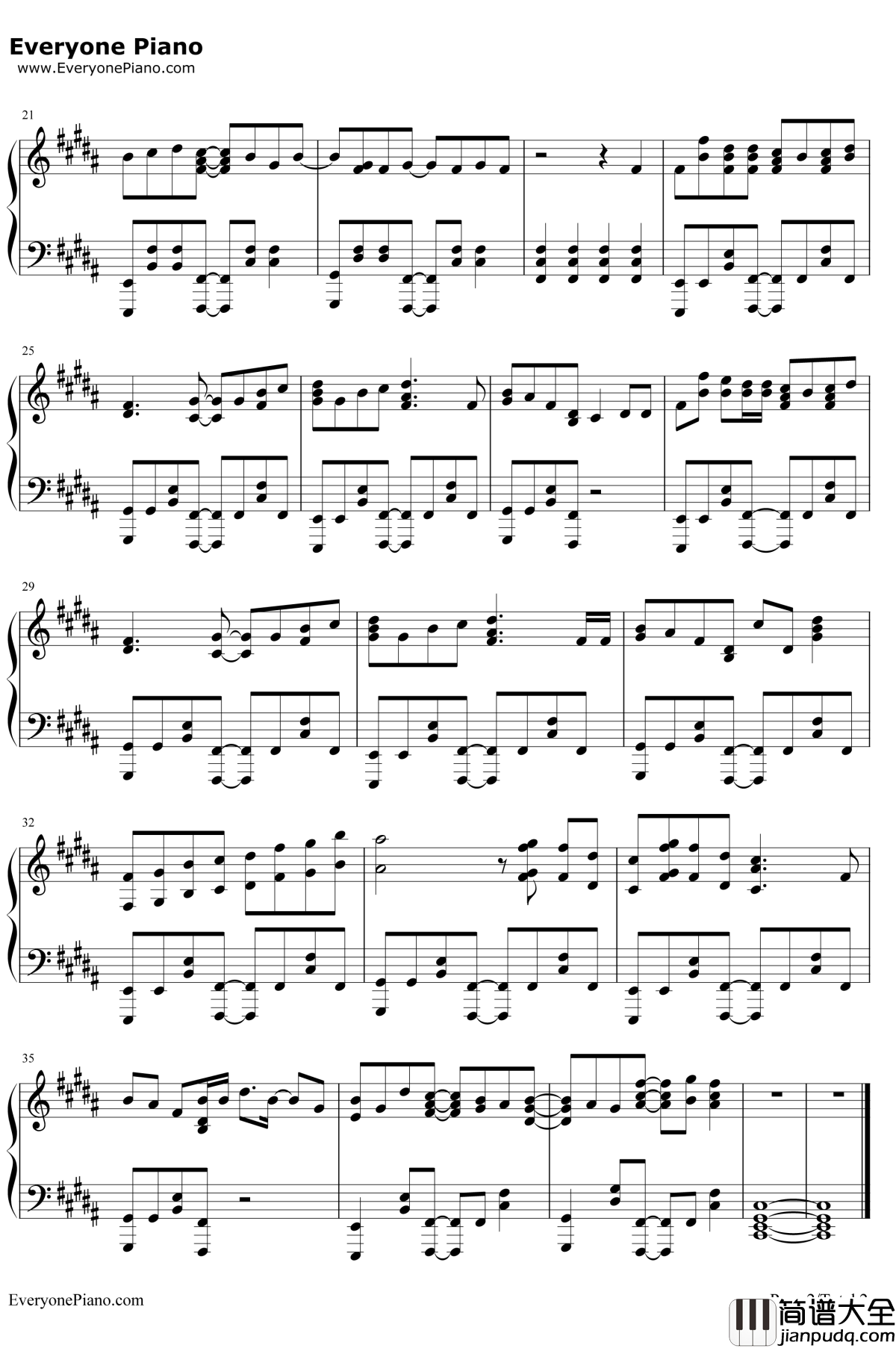 HALF钢琴谱_女王蜂