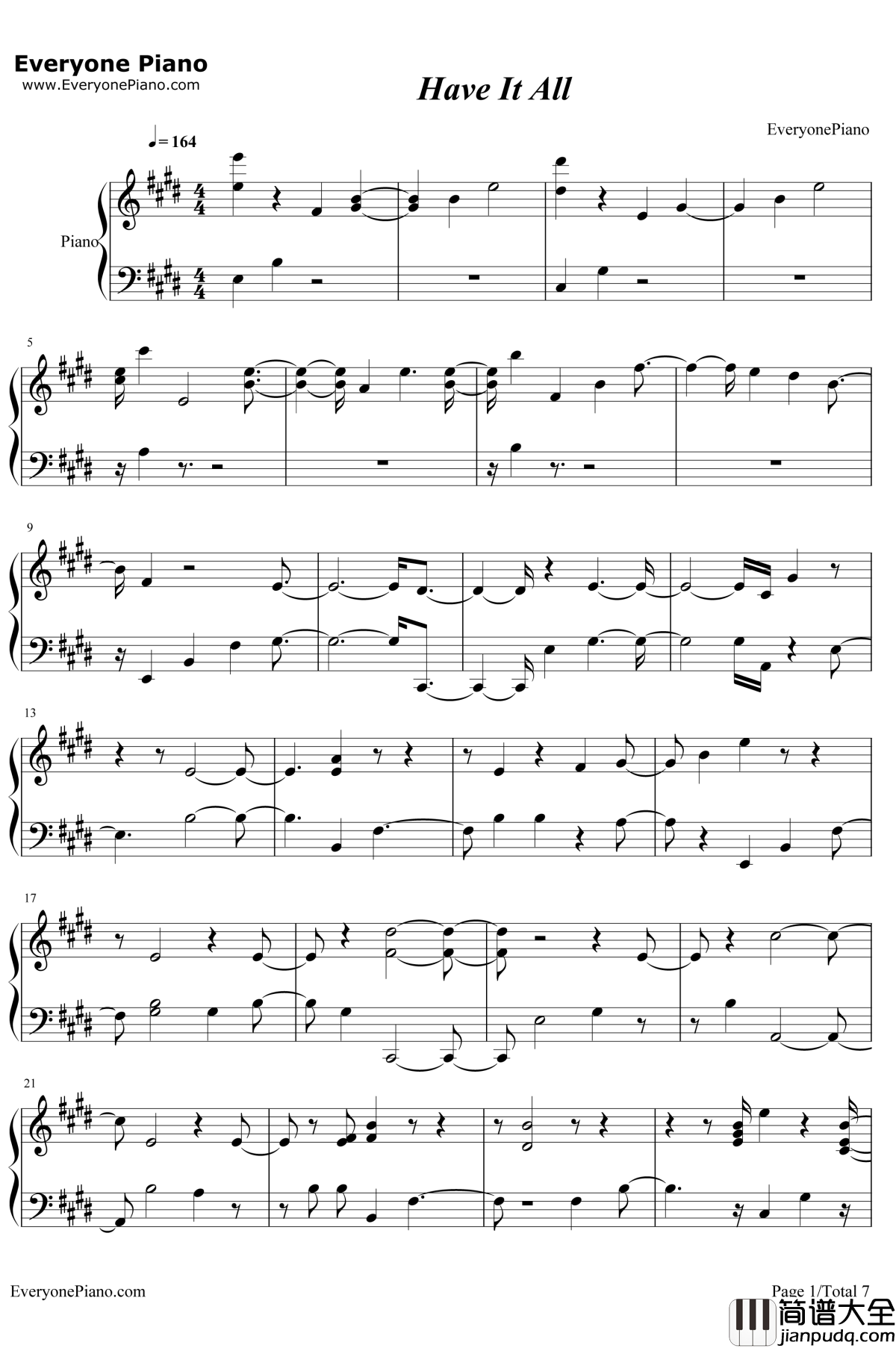 Have_It_All钢琴谱_Jason_Mraz