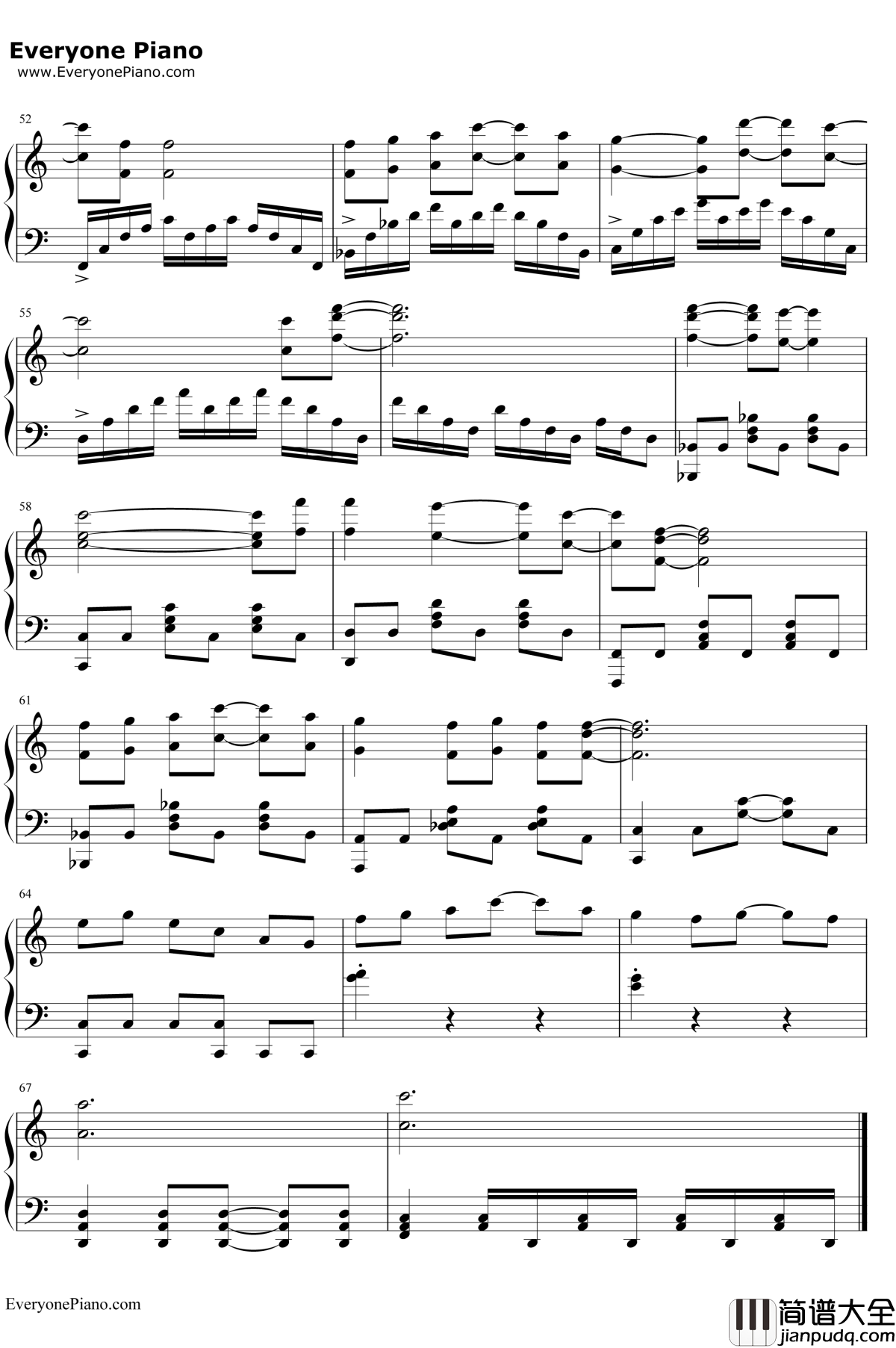 Asphyxia钢琴谱_Cö_shu_Nie