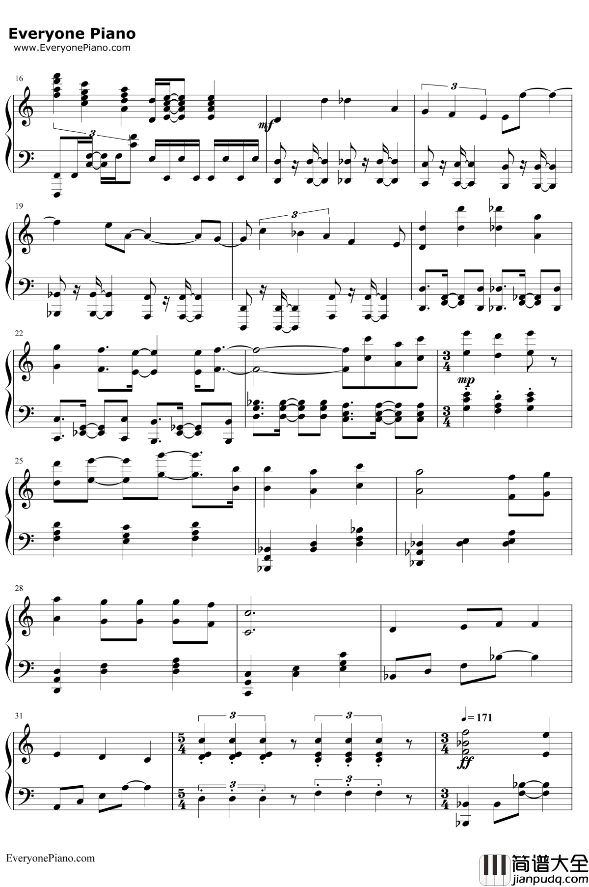 Asphyxia钢琴谱_Cö_shu_Nie