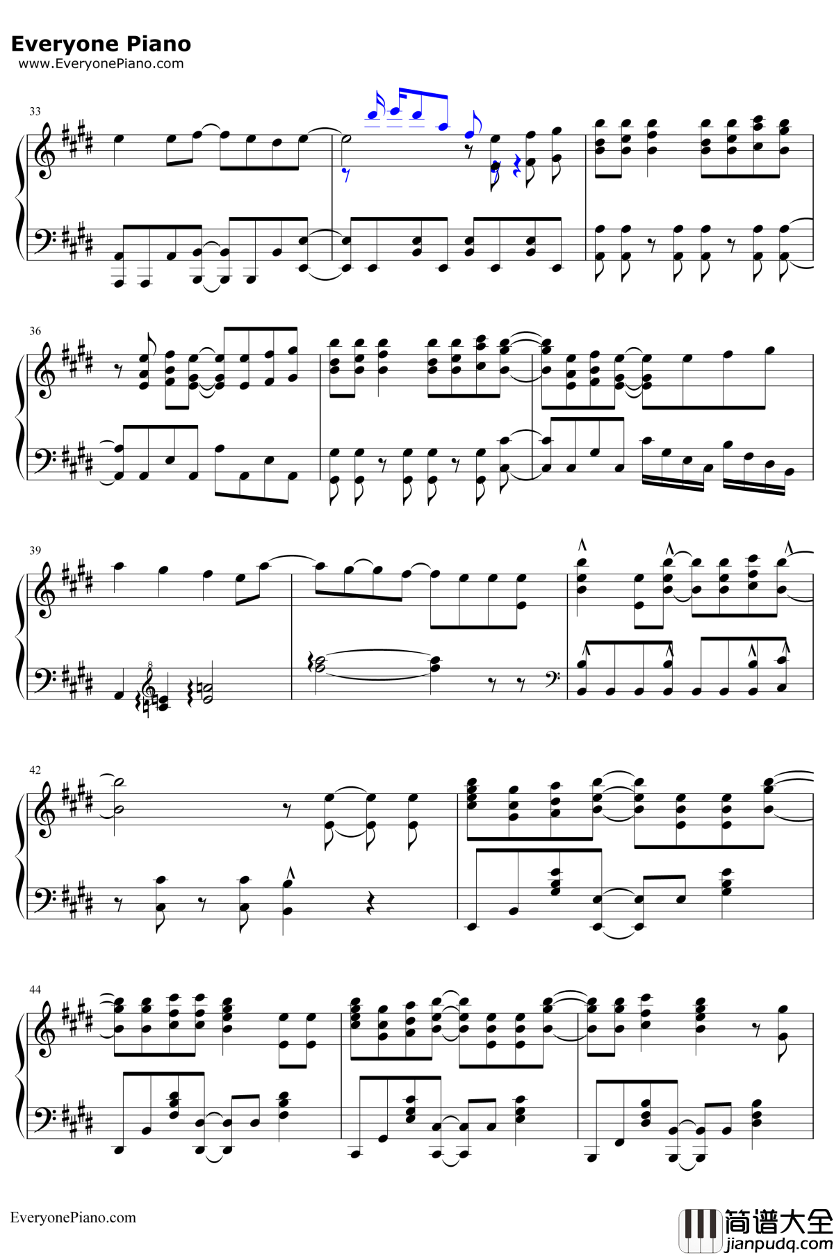 Memories钢琴谱_Comic_Girls