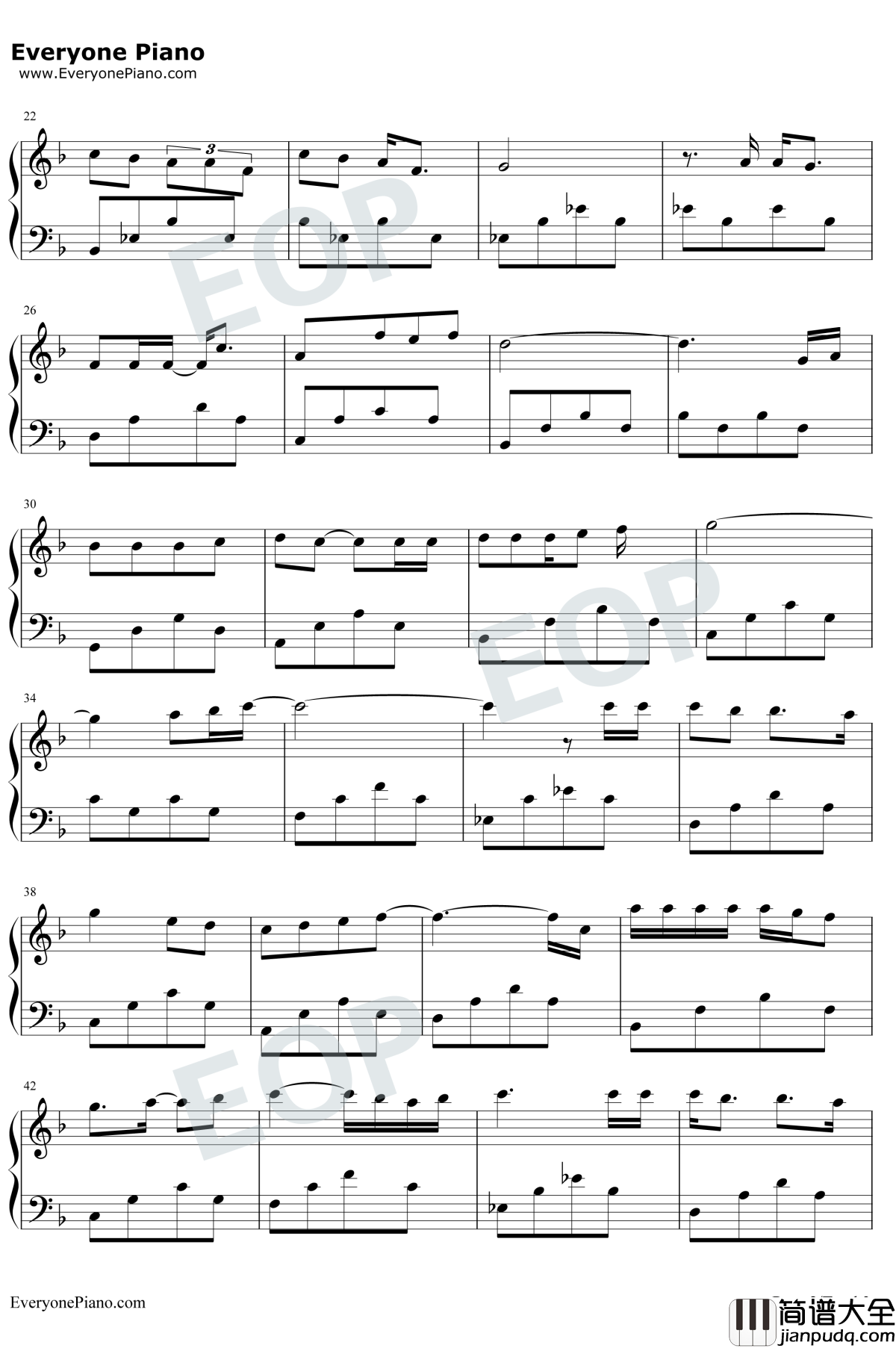 输了你赢了世界又如何钢琴谱_黄丽玲