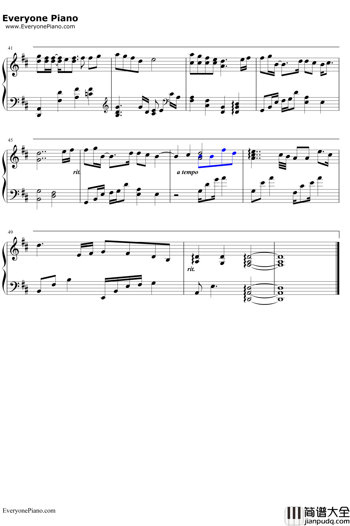 那些你很冒险的梦_钢琴谱_林俊杰