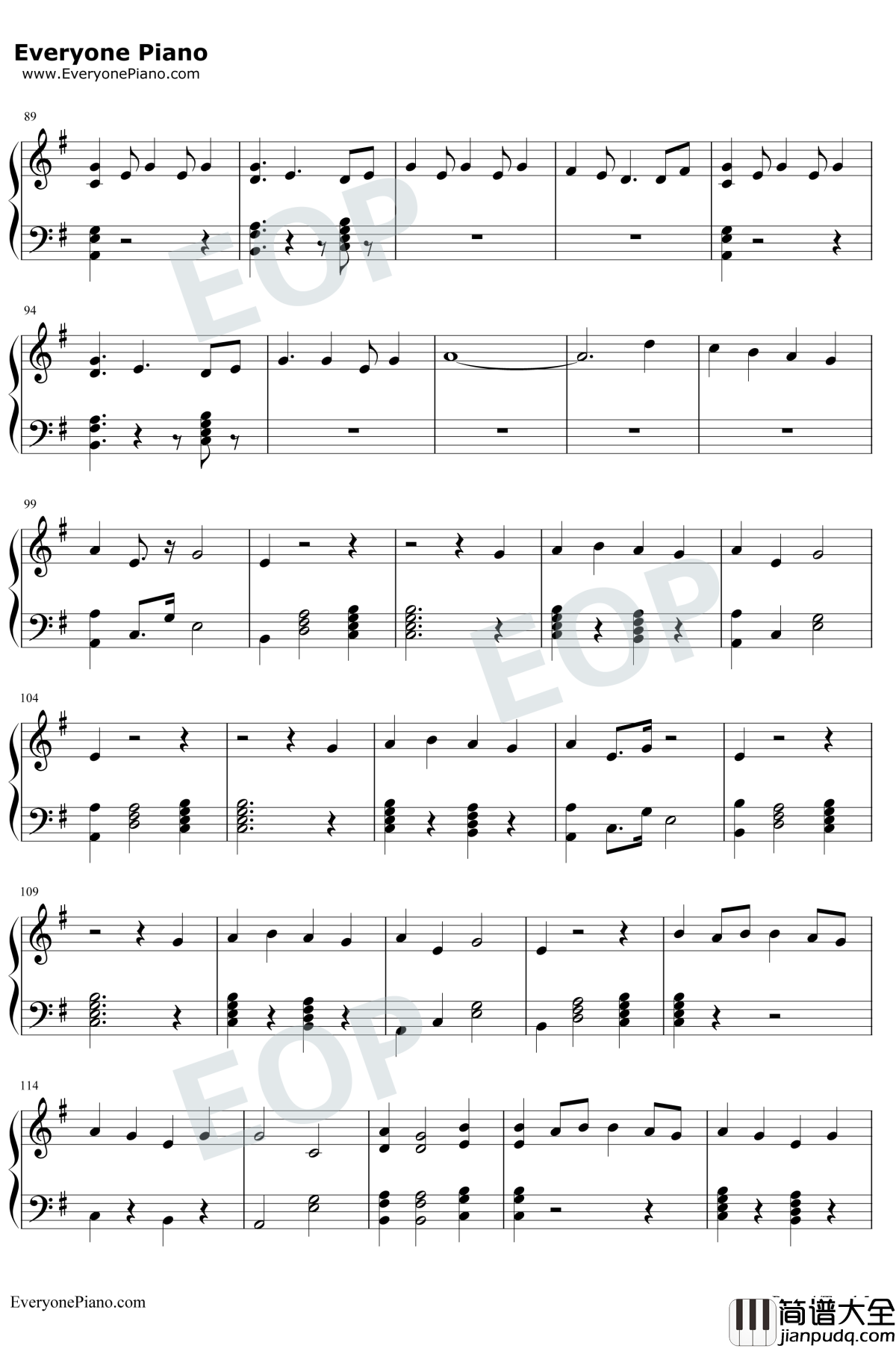 Where_Were_You_in_the_Morning钢琴谱_Shawn_Mendes