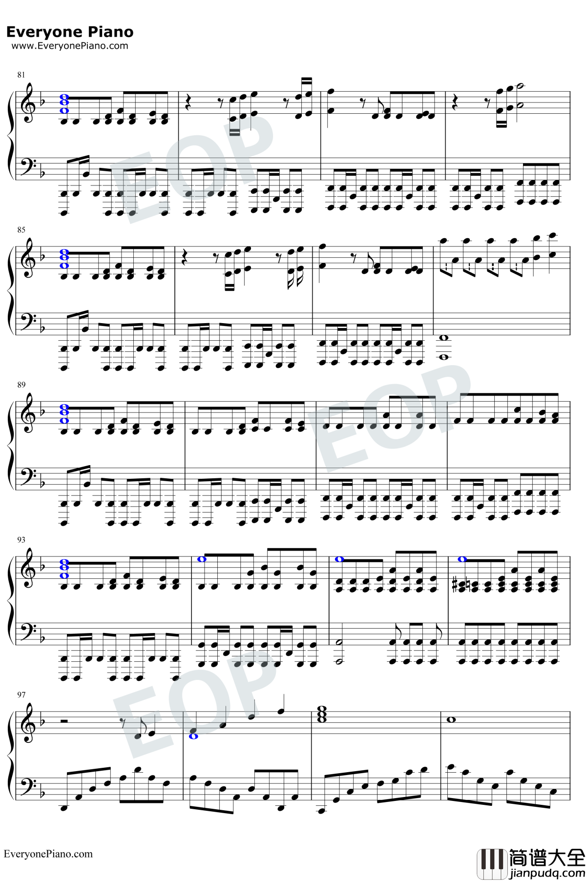 Victory钢琴谱_Two_Steps_From_Hell_完整版