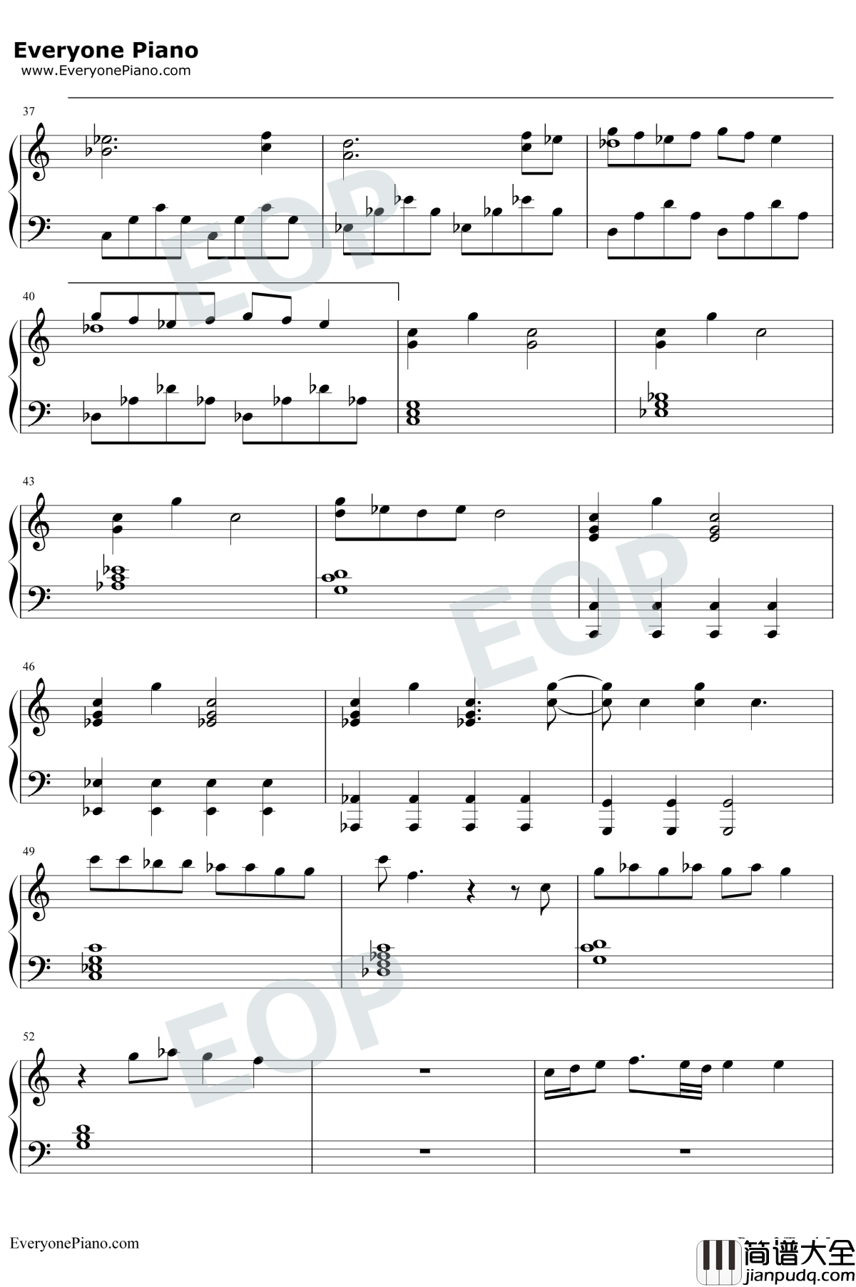 舞娘钢琴谱_蔡依林