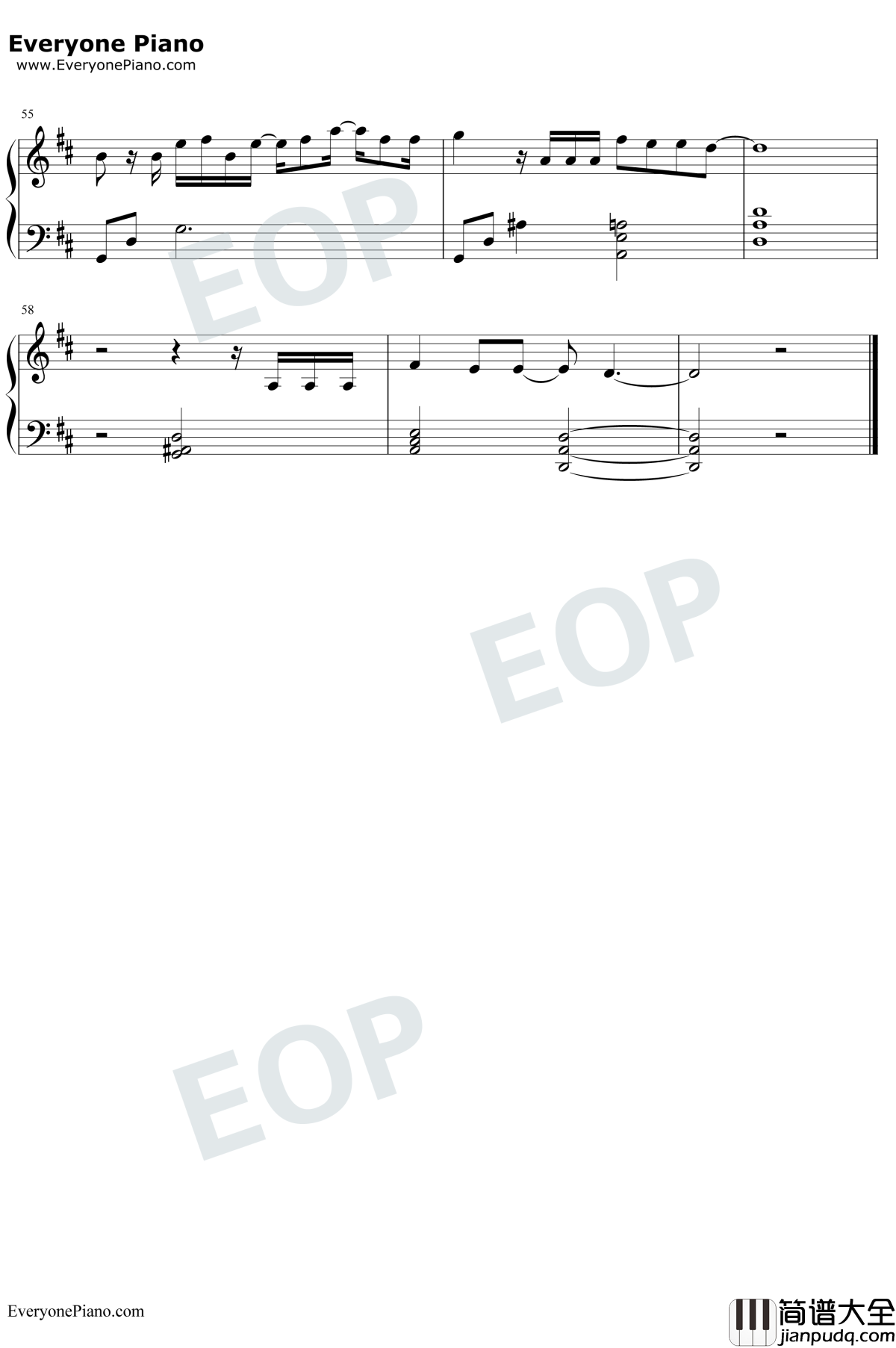 醒来钢琴谱_薛之谦岳云鹏_薛之谦和小岳岳的作业_无限歌谣季第6期