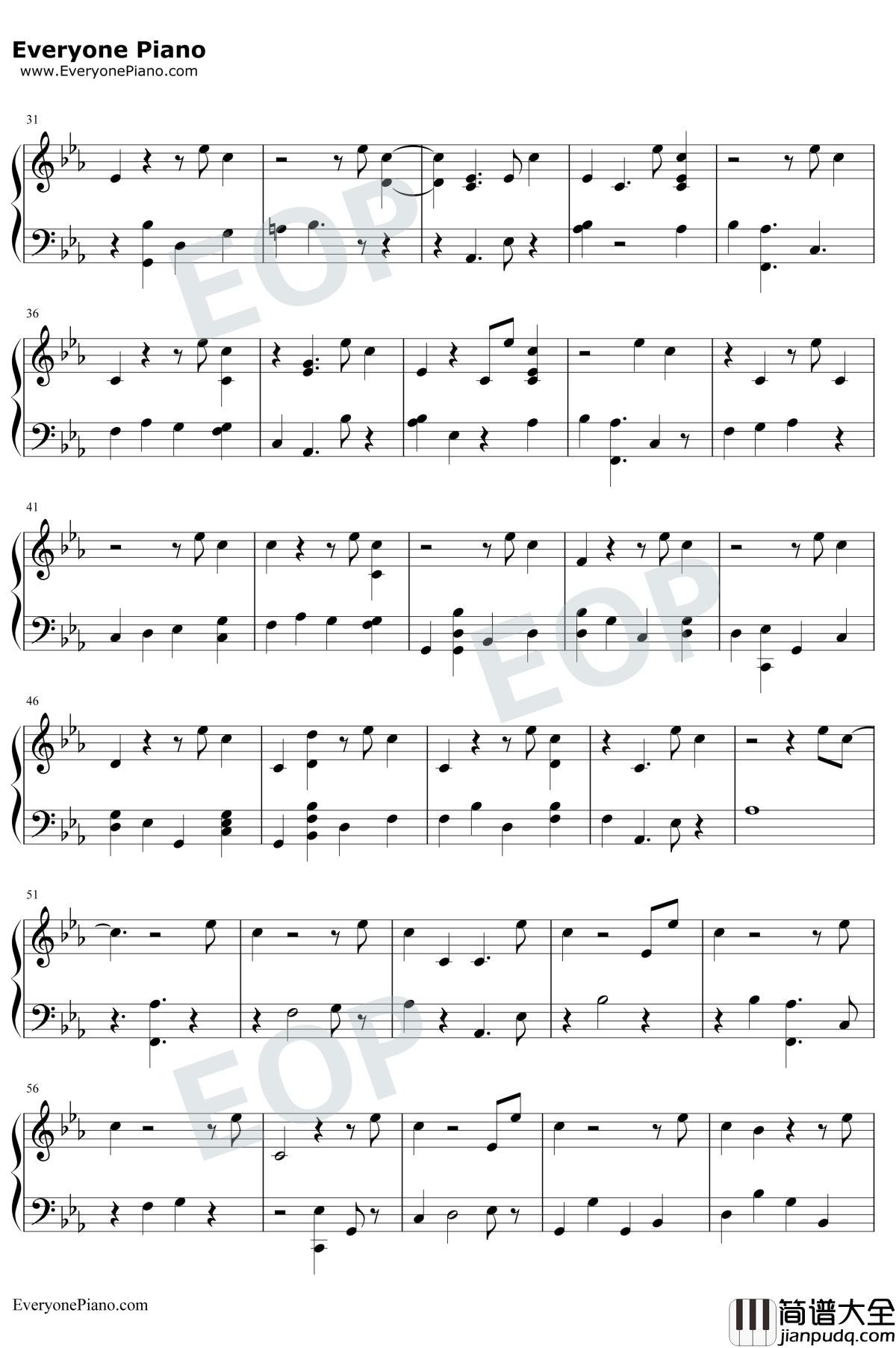 All_The_Stars钢琴谱_Kendrick_Lamar_/_SZA