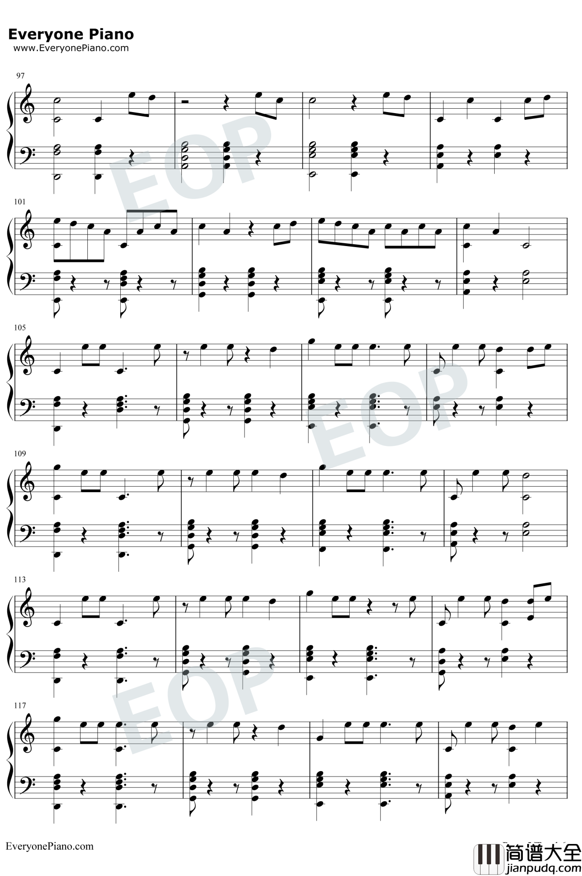 Dawn_Of_Us钢琴谱_王嘉尔