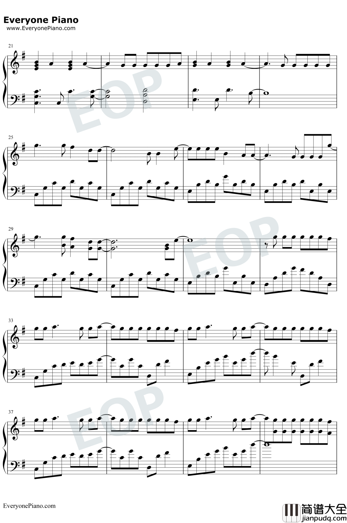 Pick_Me钢琴谱_CJ_E&M