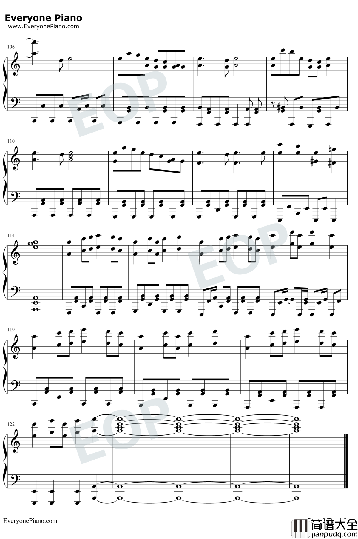 太阳系迪斯科钢琴谱_初音未来