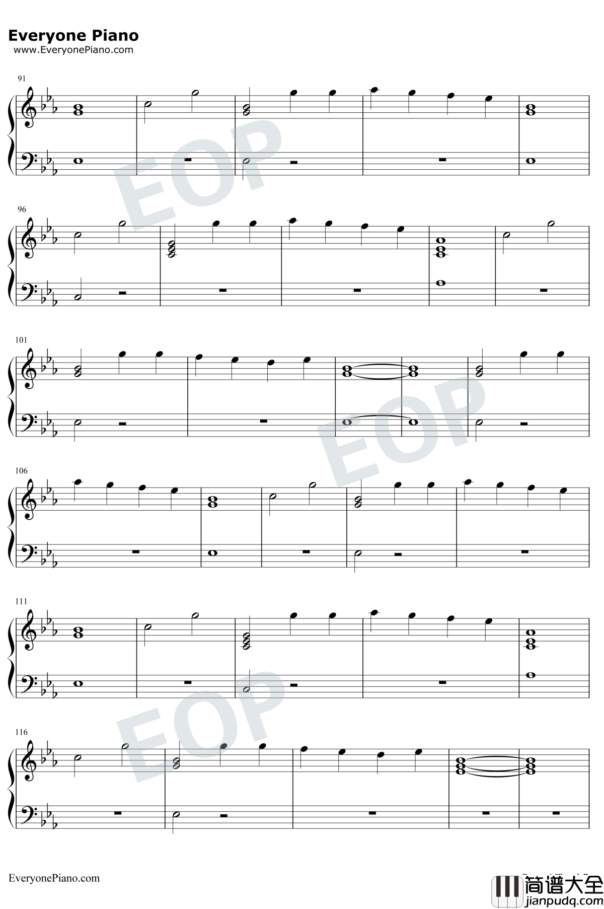 PYNK钢琴谱_Janelle_Monae